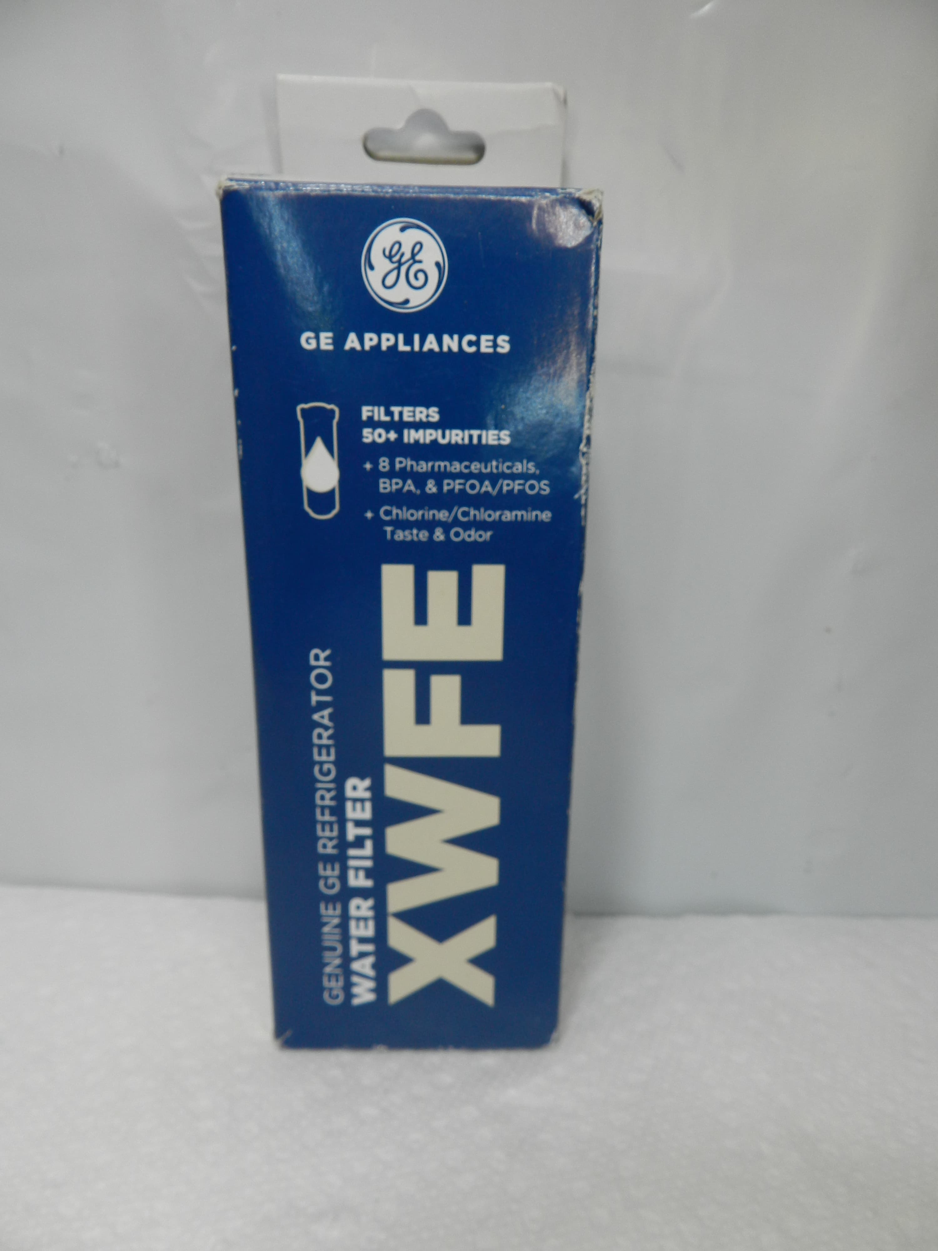 GE Appliances Genuine OEM XWFE Refrigerator Water/Ice Filter (M83K)