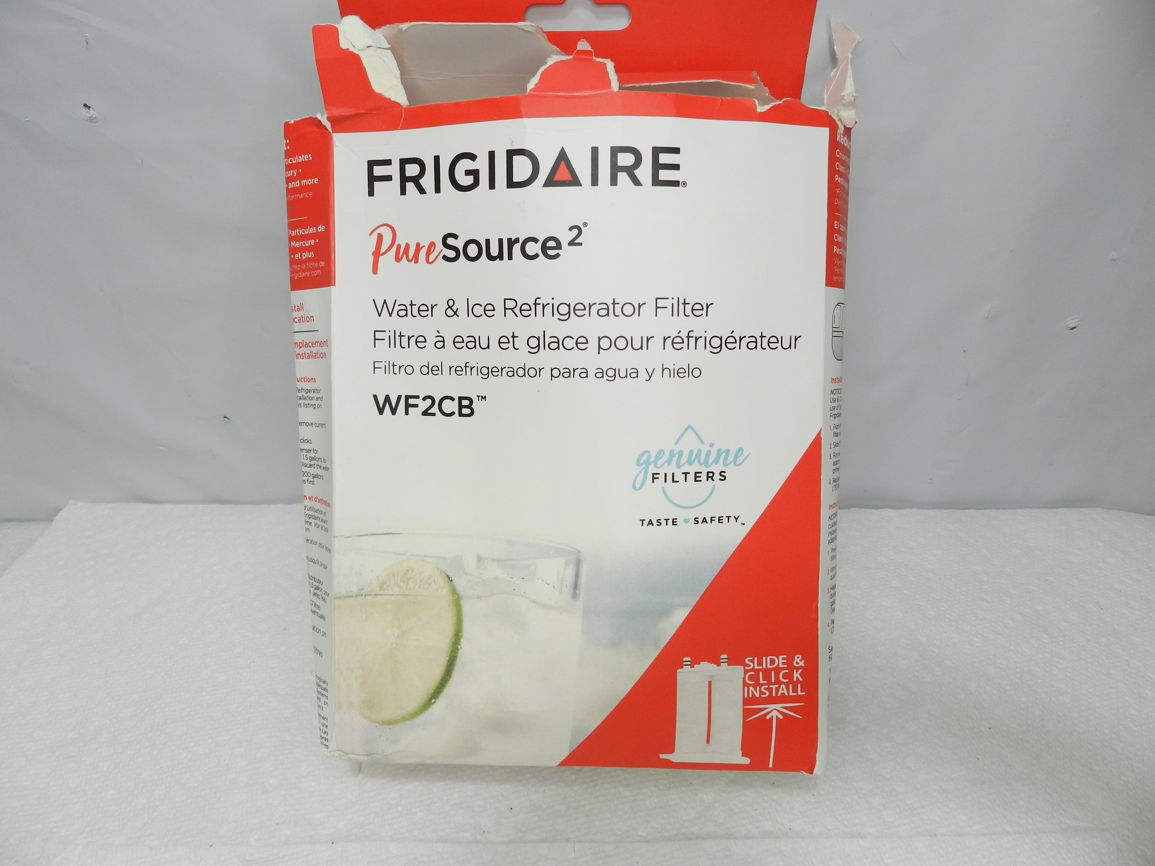 Frigidaire PureSource2 Water & Ice Refrigerator Filter WF2CB  (M85K) - Thumbnail 7