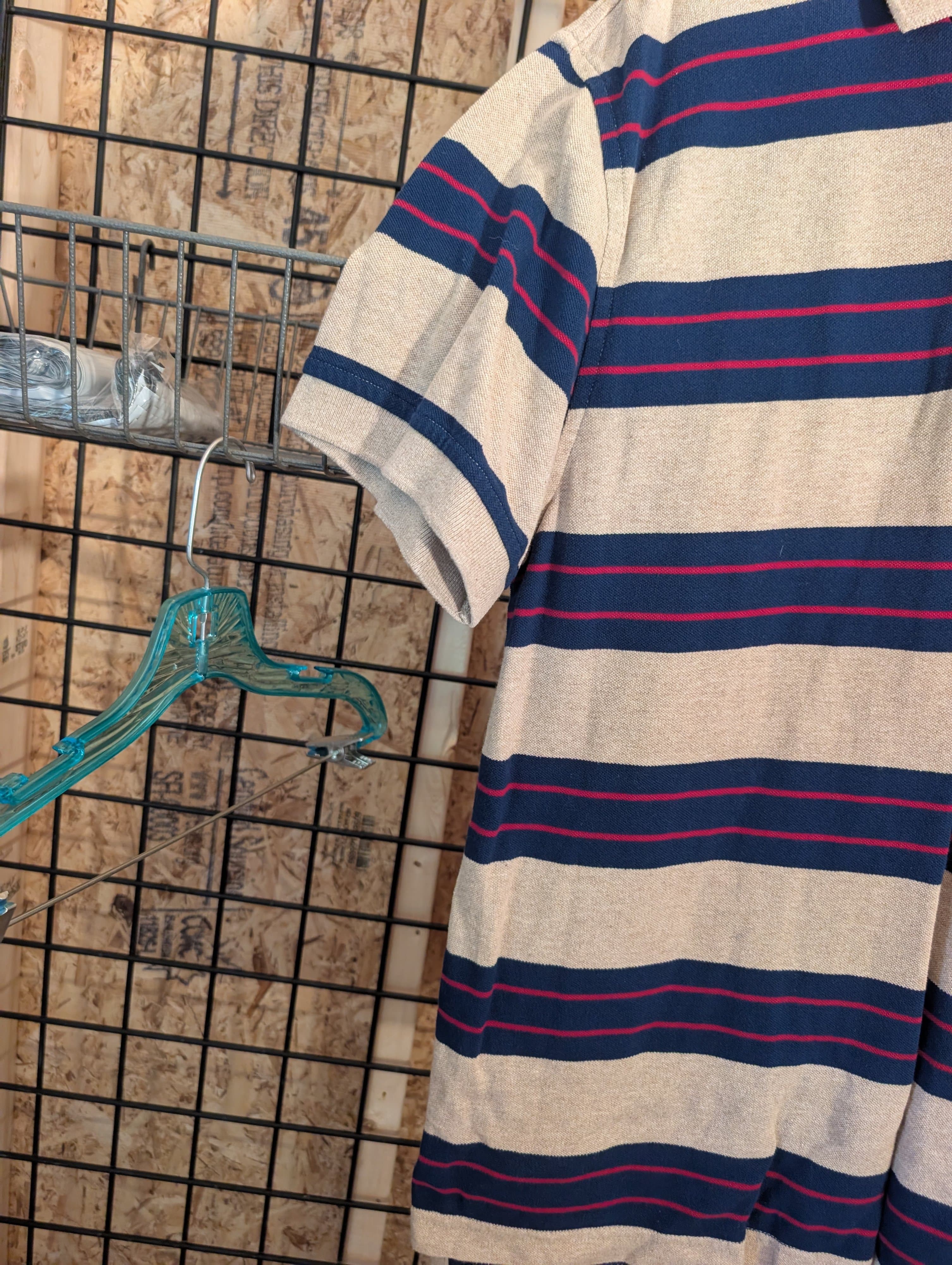 Tommy Hilfiger Classic Fit Striped Polo Shirt L/G - Thumbnail 2