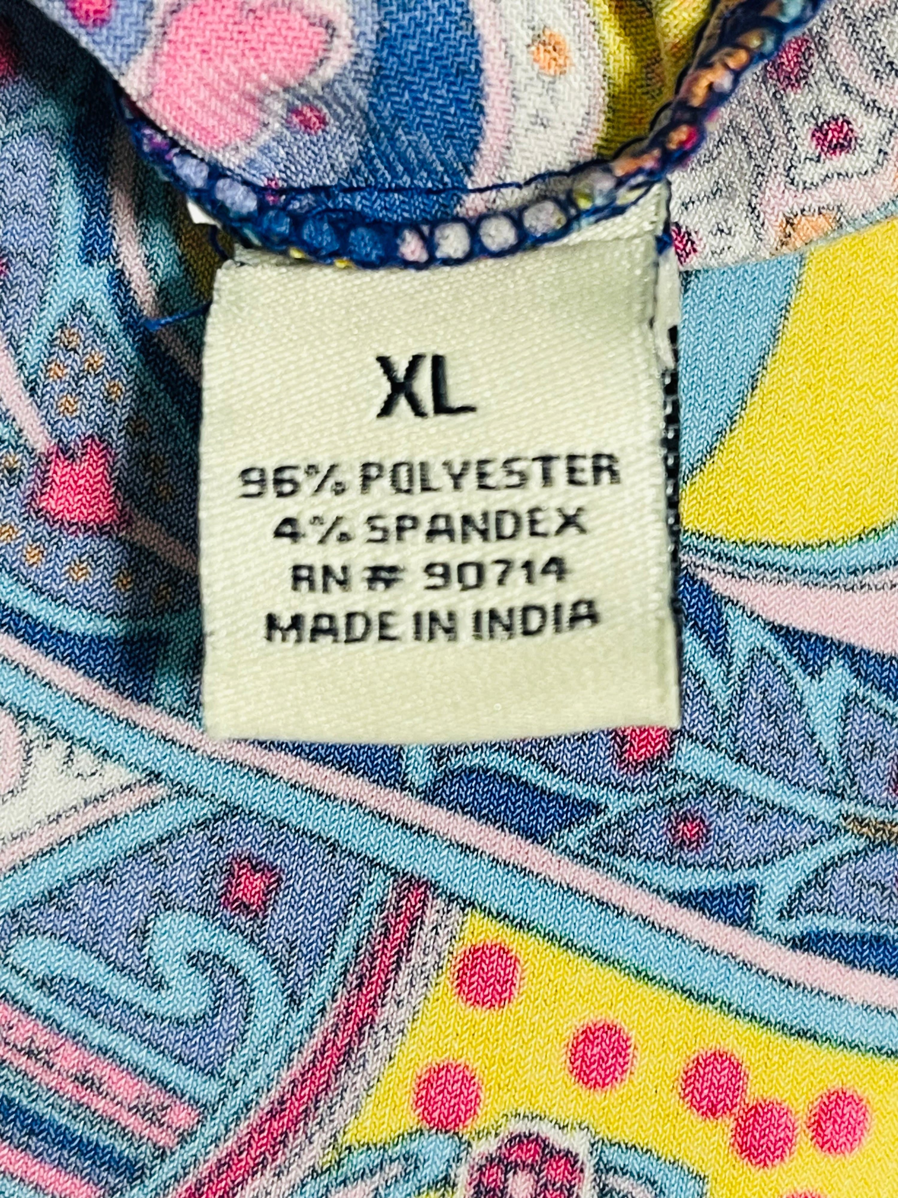 Ivy Road 3/4 Sleeve Tropical Dress - Thumbnail 12