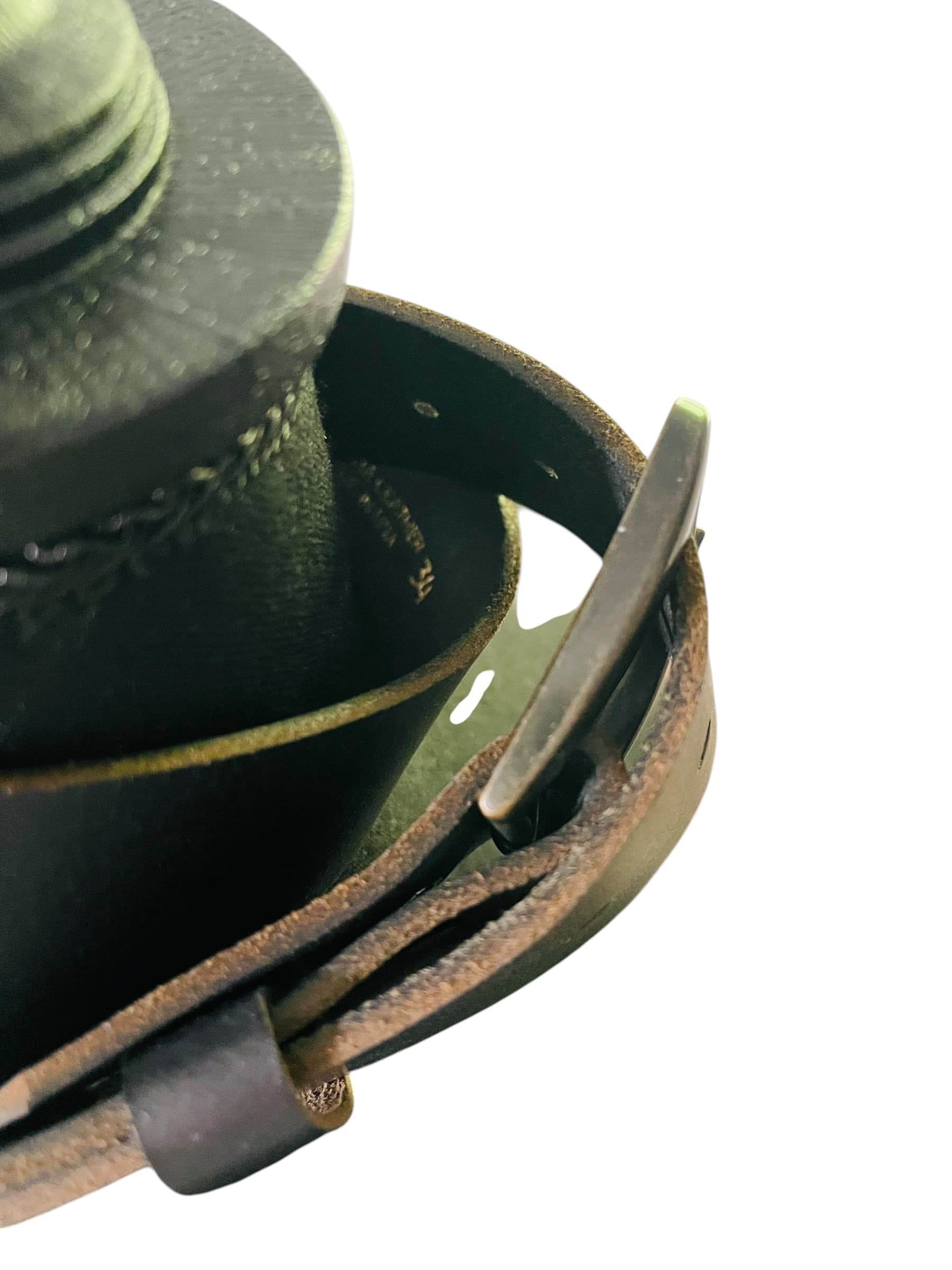 3D Leather Western Cowboy Belt - Thumbnail 4