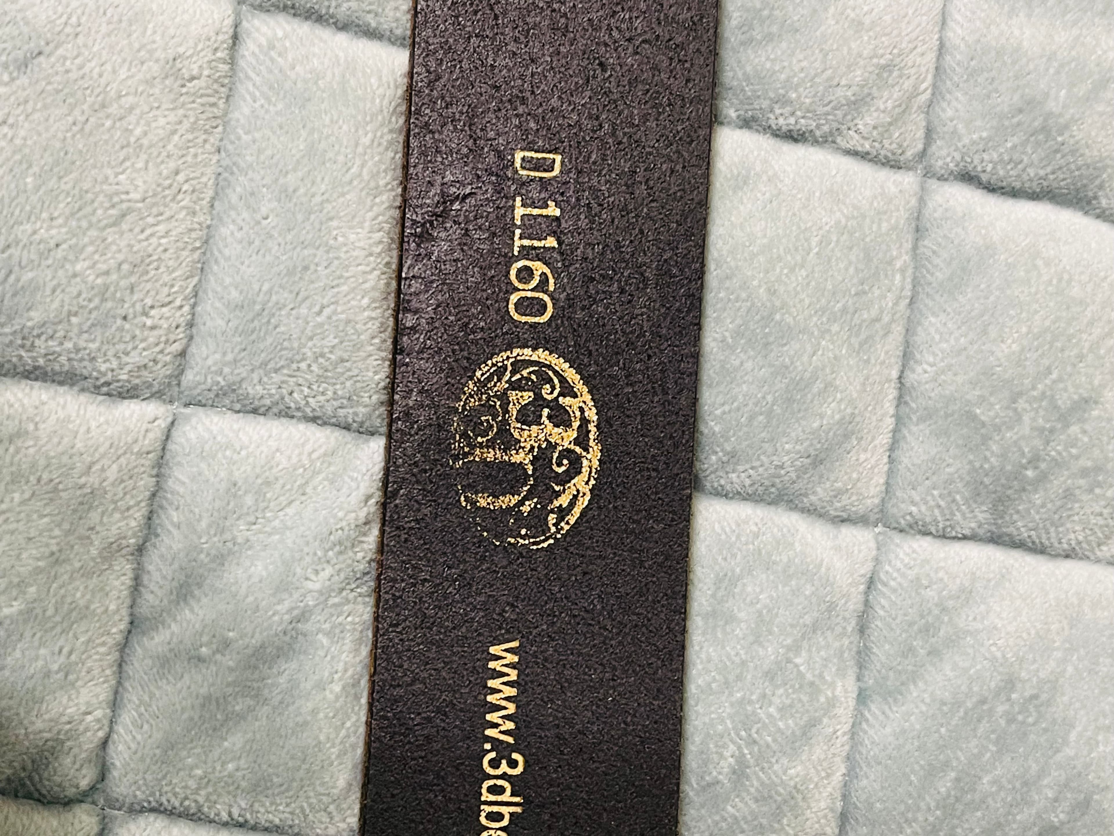 3D Leather Western Cowboy Belt - Thumbnail 10