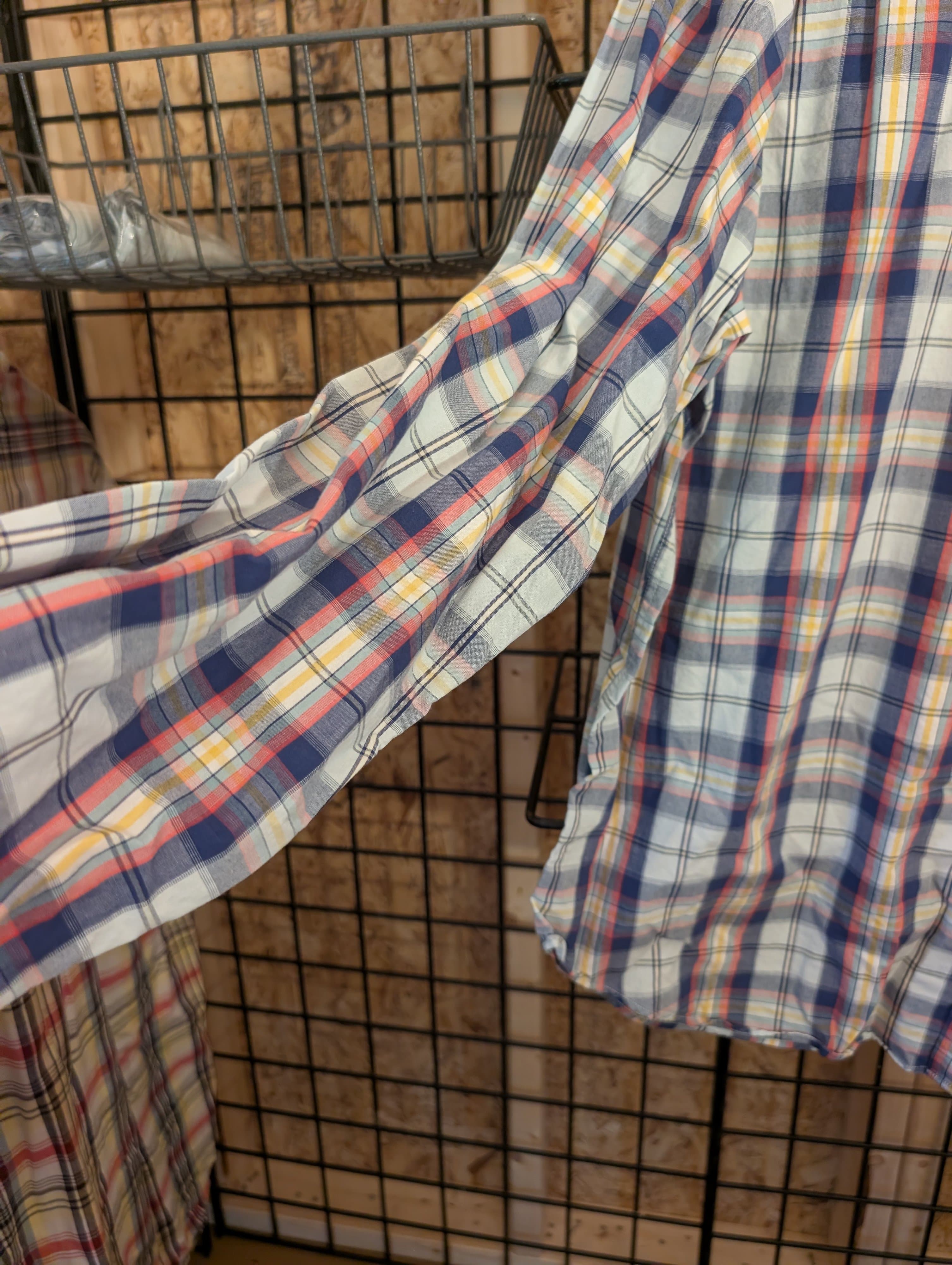 Nautica Men's Plaid Button-Down Shirt XXL - Thumbnail 3