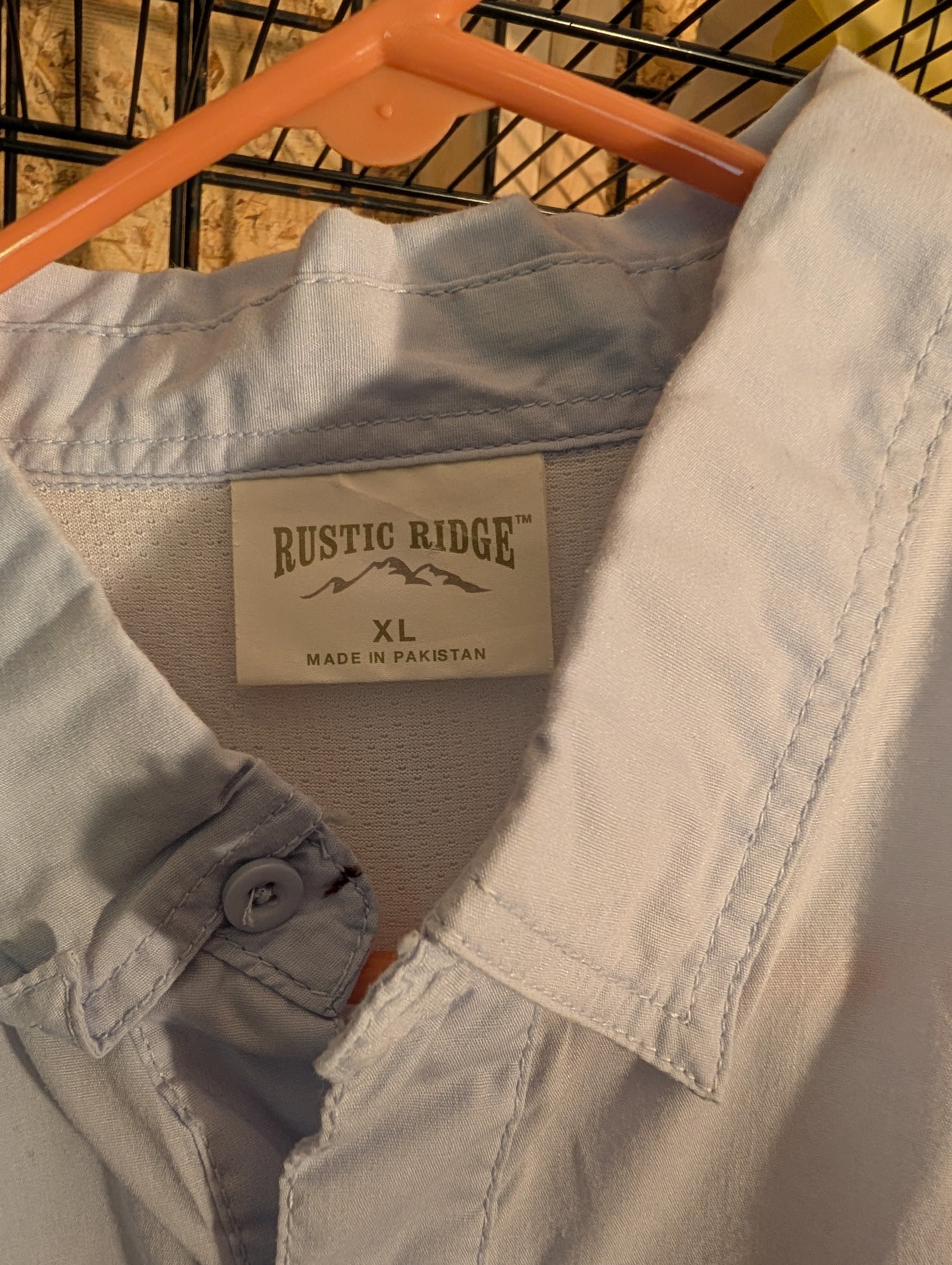 Rustic Ridge Men's Short Sleeve Shirt XL - Thumbnail 4