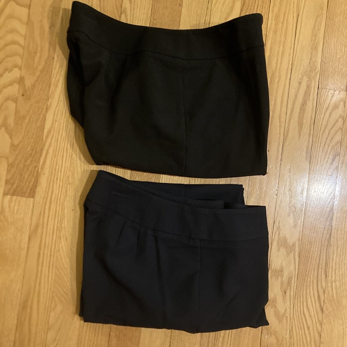 Simply Styled Women's Petites' Straight Fit Dress Pants - Cotton Night - Thumbnail 6