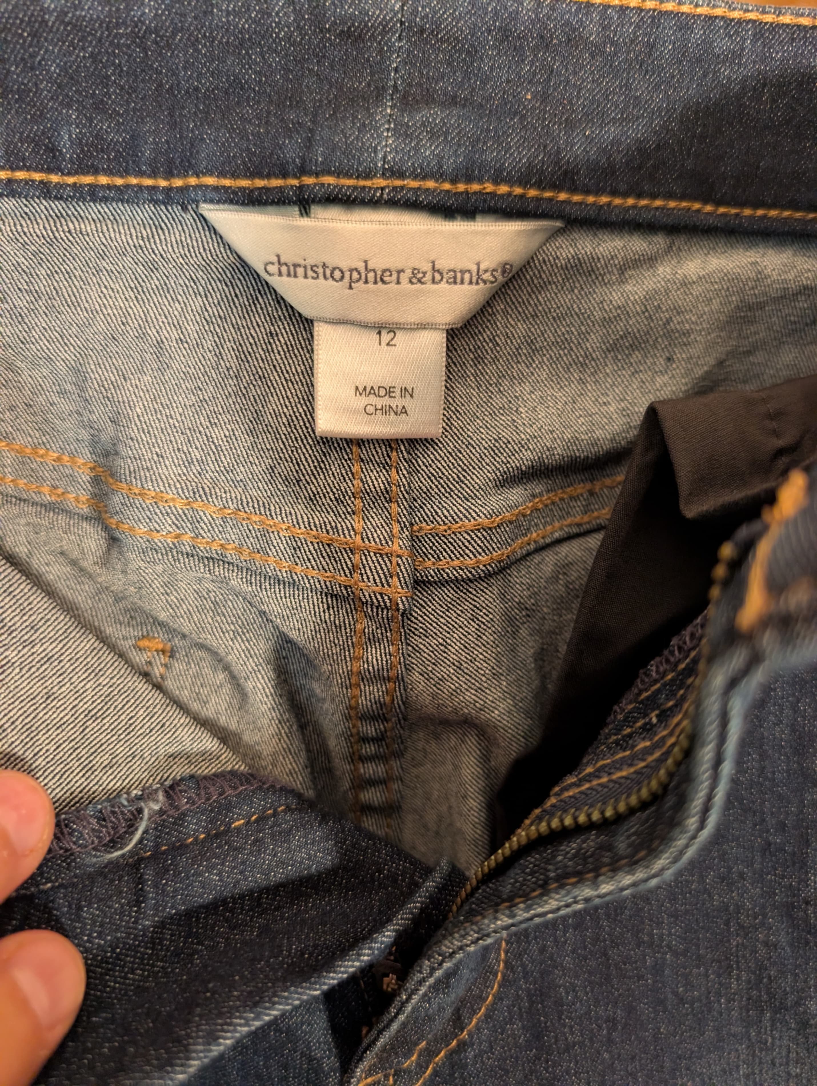 Christopher & Banks Women's Jeans Size 12 - Thumbnail 2