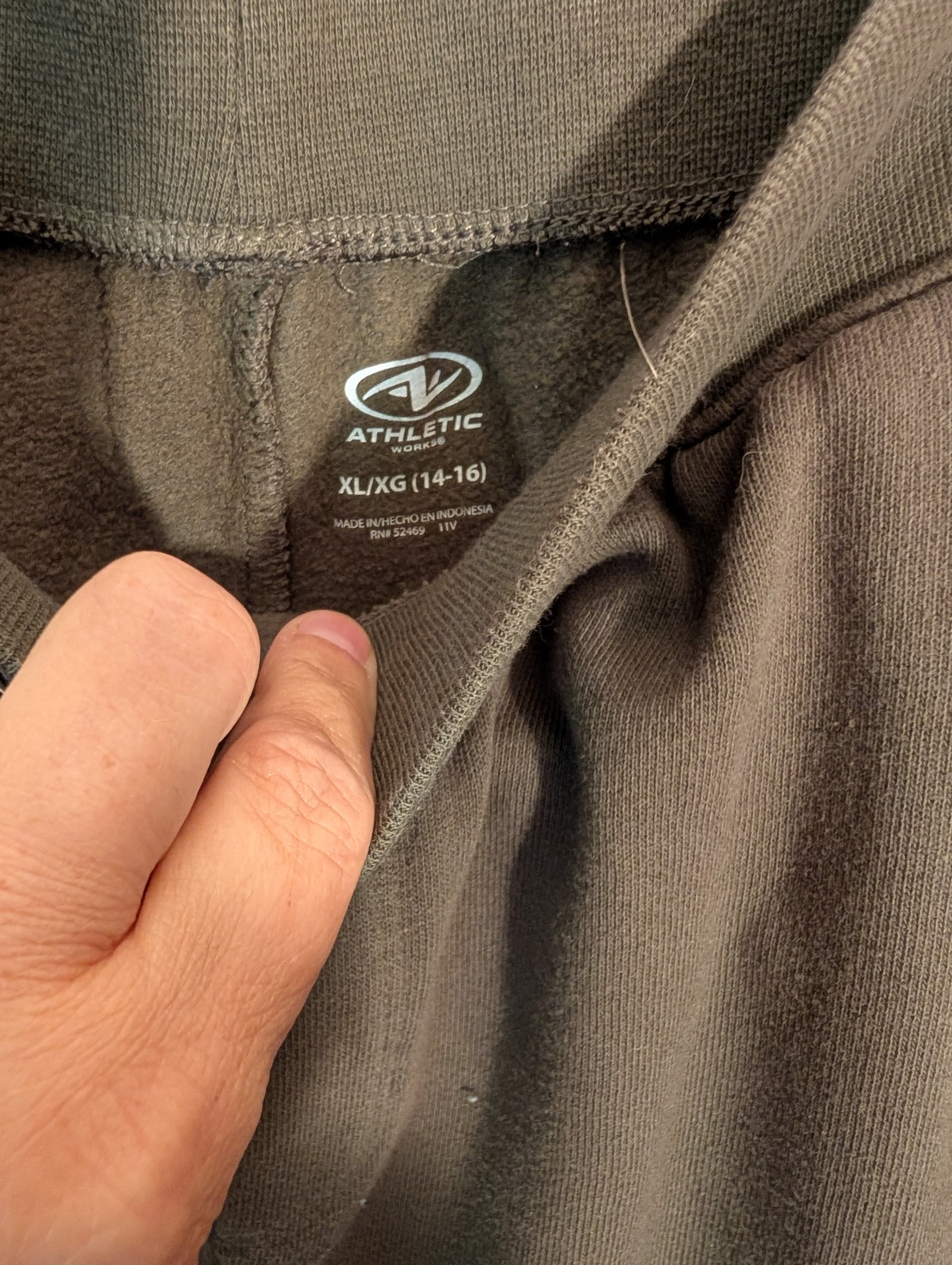 Athletic Works Jogger Pants XL with Pockets - Thumbnail 3