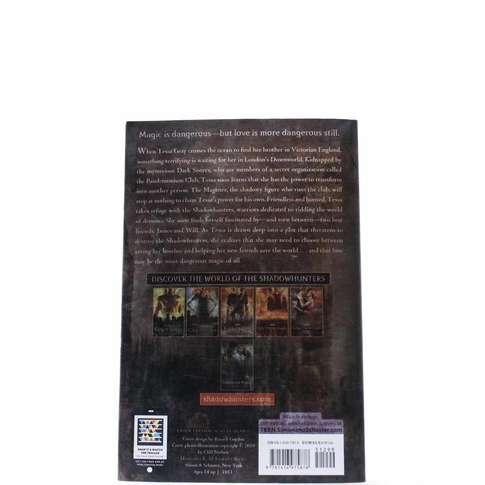 Clockwork Angel by Cassandra Clare - Young Adult Paperback Book - Thumbnail 2