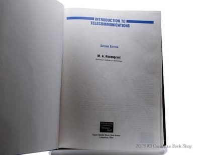 Introduction to Telecommunications, Second Edition by M.A. Rosengrant - Thumbnail 4