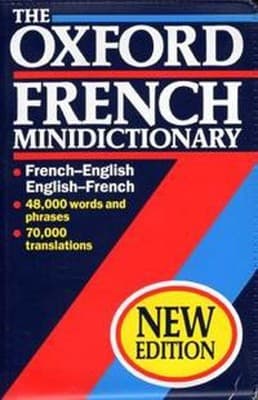 The Oxford French Minidictionary - French-English, English-French - Thumbnail 6