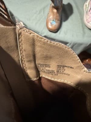 Wonder Nation Girls Boots Size 10 - Thumbnail 2