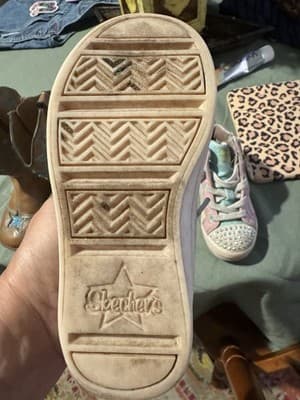 Sketchers Twinkle Toe Sneakers Size 8 - Thumbnail 4