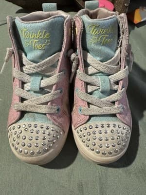 Sketchers Twinkle Toe Sneakers Size 8 - Thumbnail 6