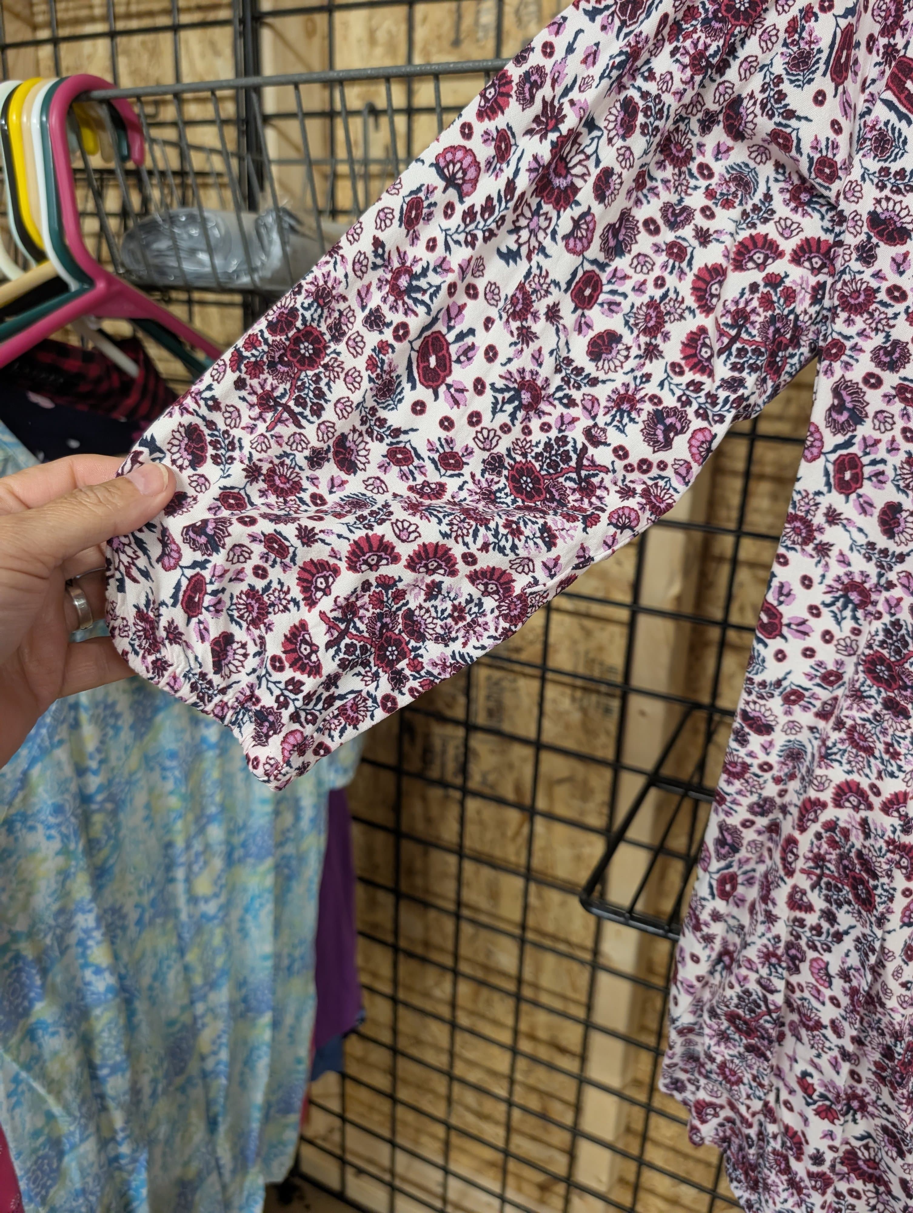Sonoma Floral Print Blouse XL - Thumbnail 3