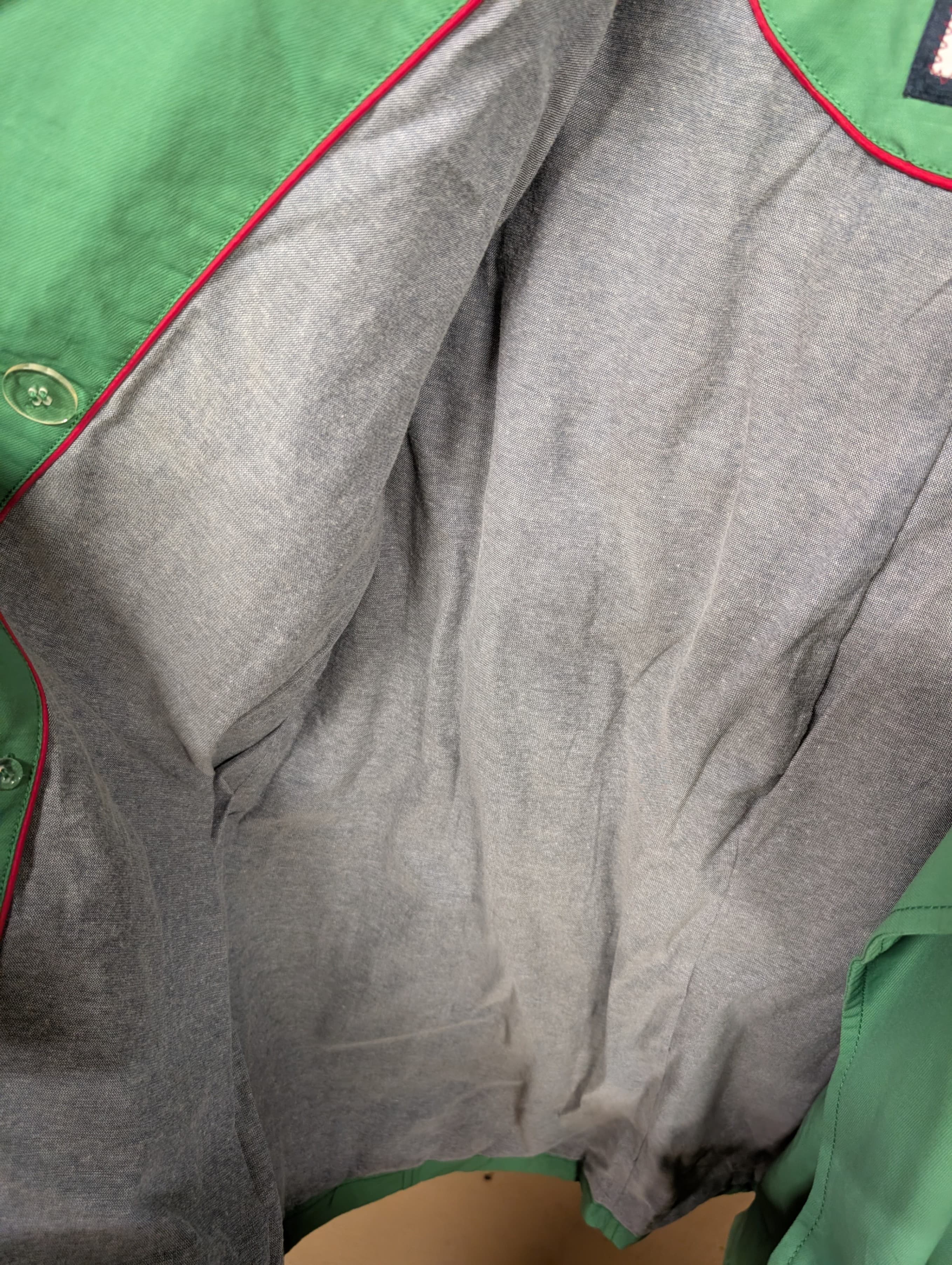 Tommy Hilfiger XL Green Hooded Jacket - Thumbnail 5