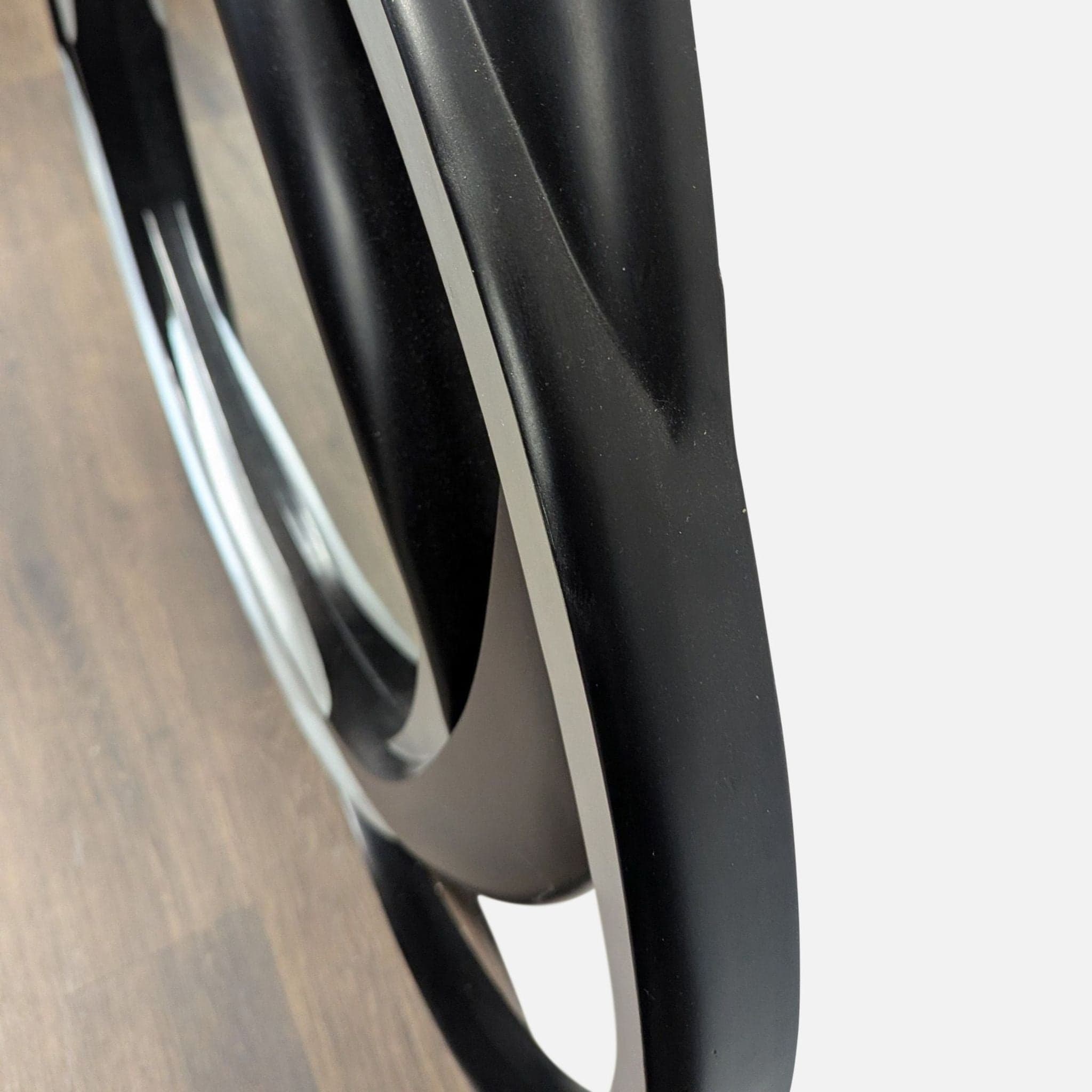 Coaster Silver/Black Contemporary Mirror - Thumbnail 4