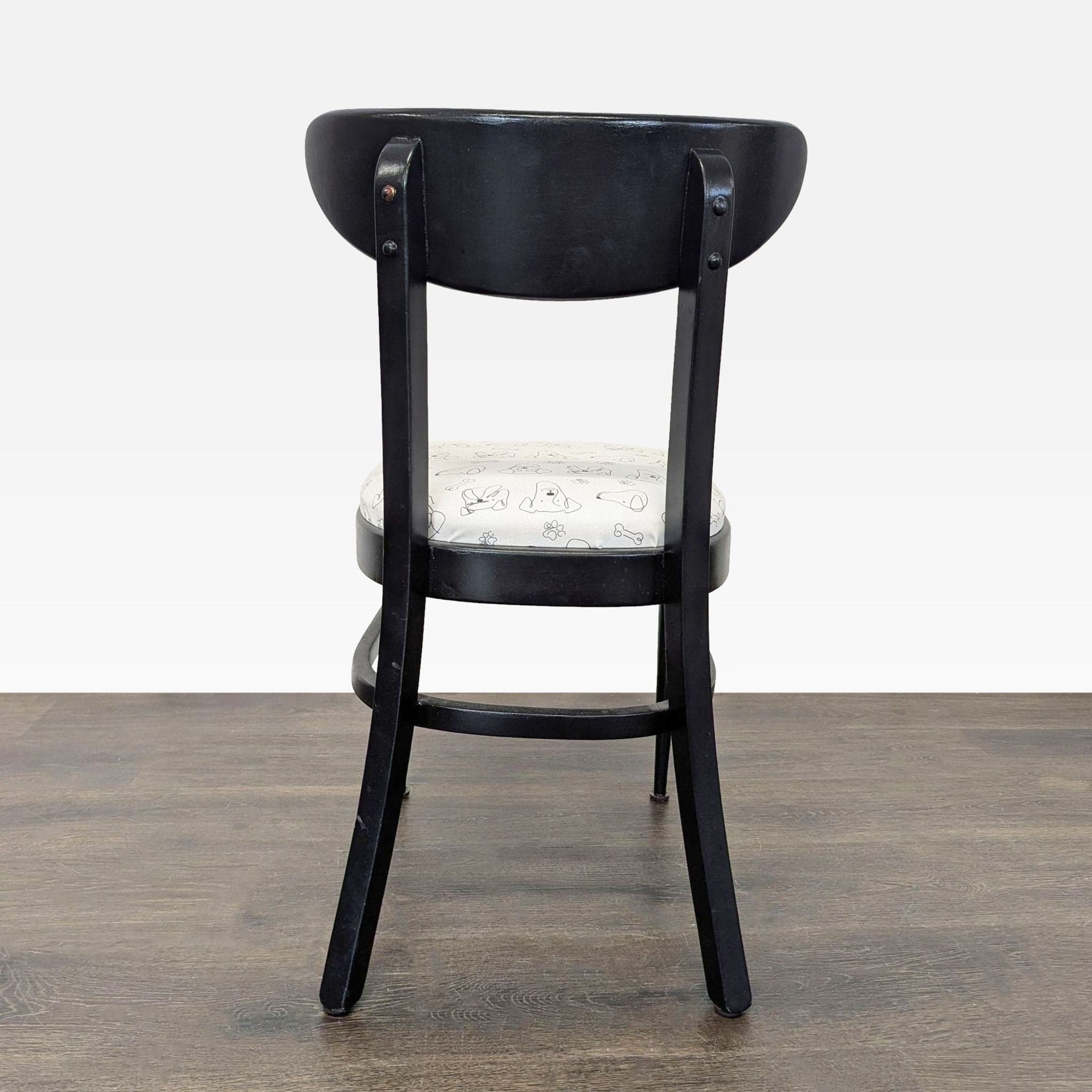 Painted Wood Dining Chair - Thumbnail 4