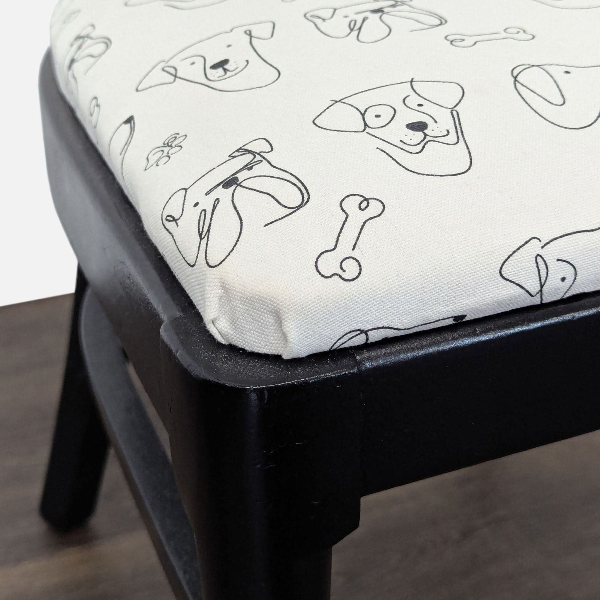 Painted Wood Dining Chair - Thumbnail 6