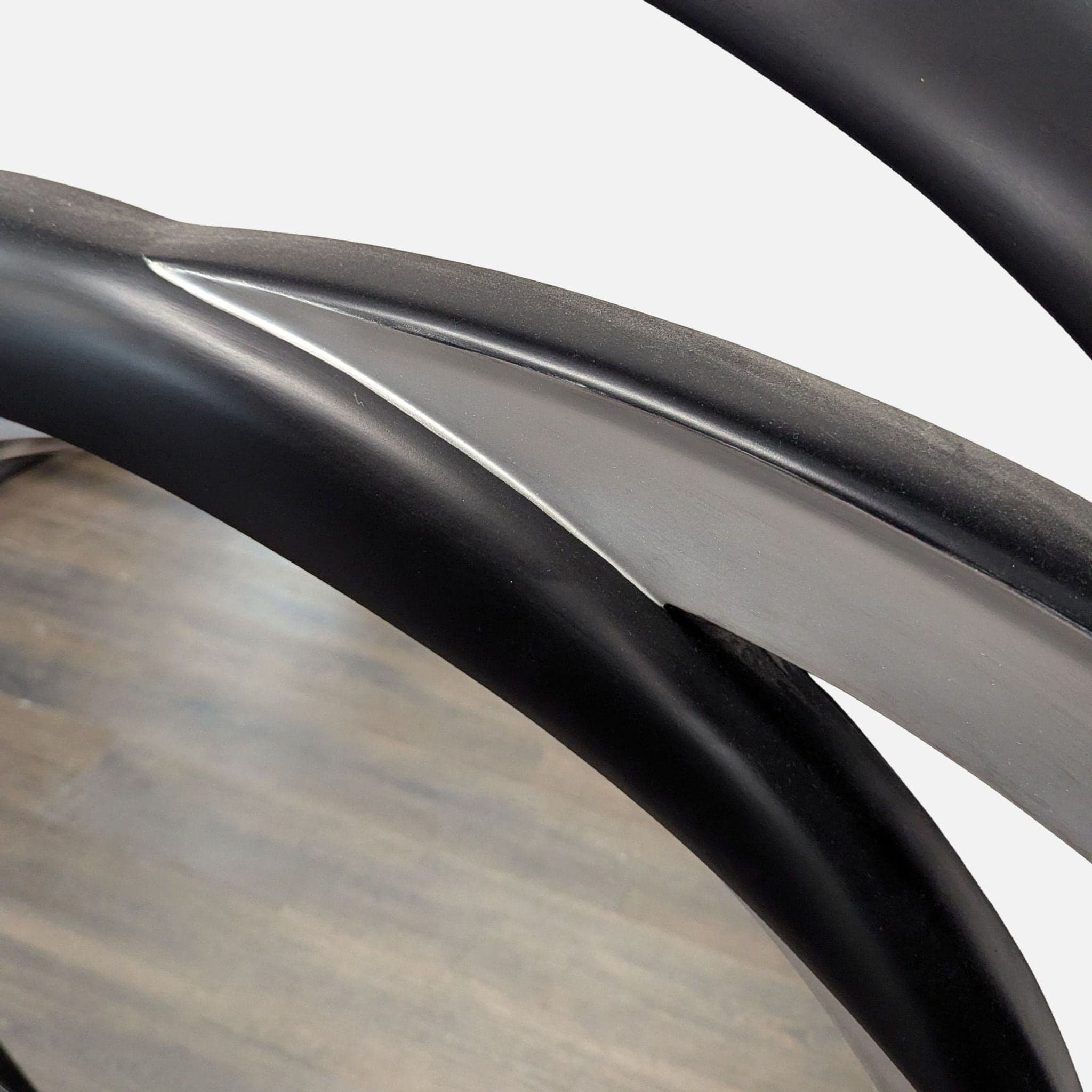 Coaster Silver/Black Contemporary Mirror - Thumbnail 3