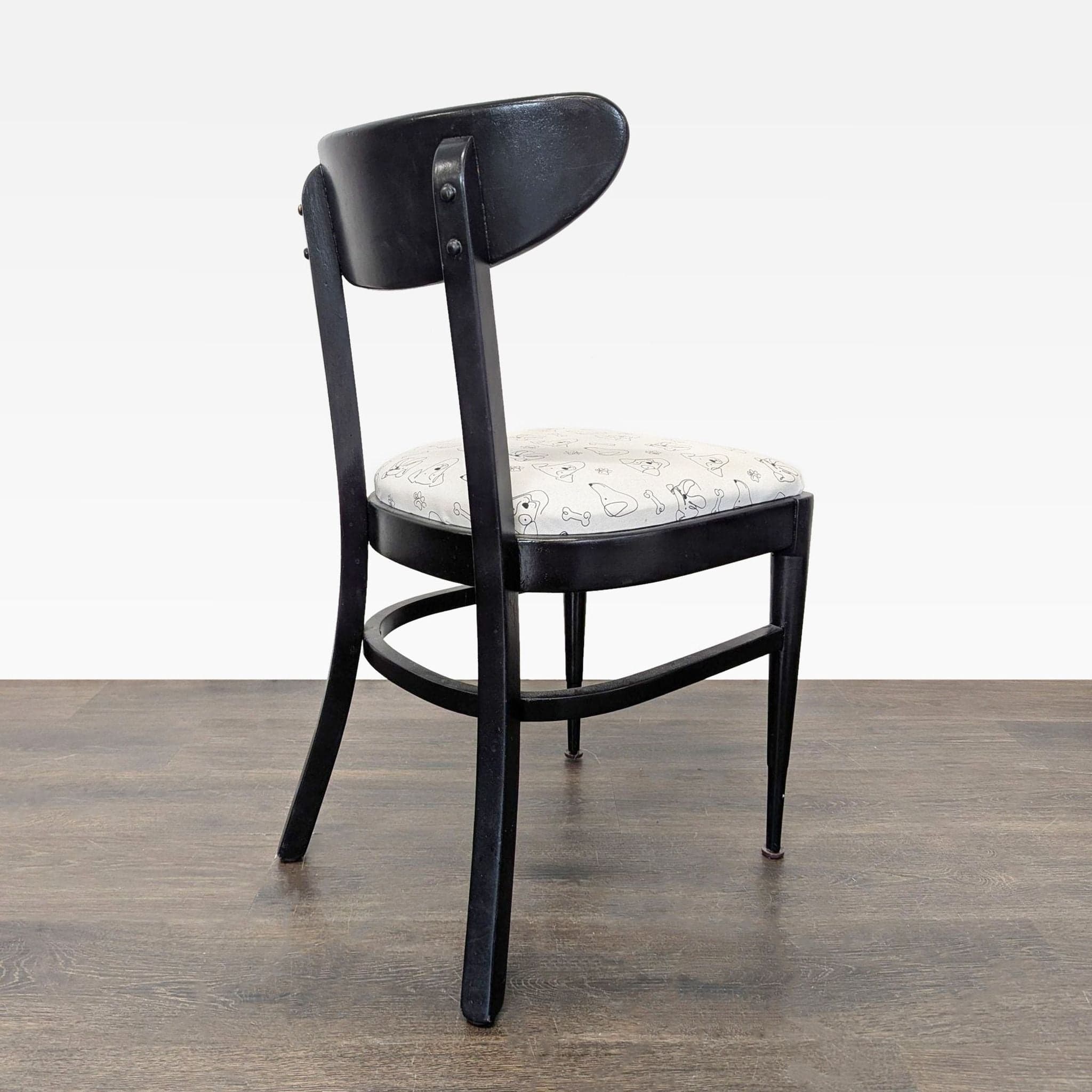 Painted Wood Dining Chair - Thumbnail 10