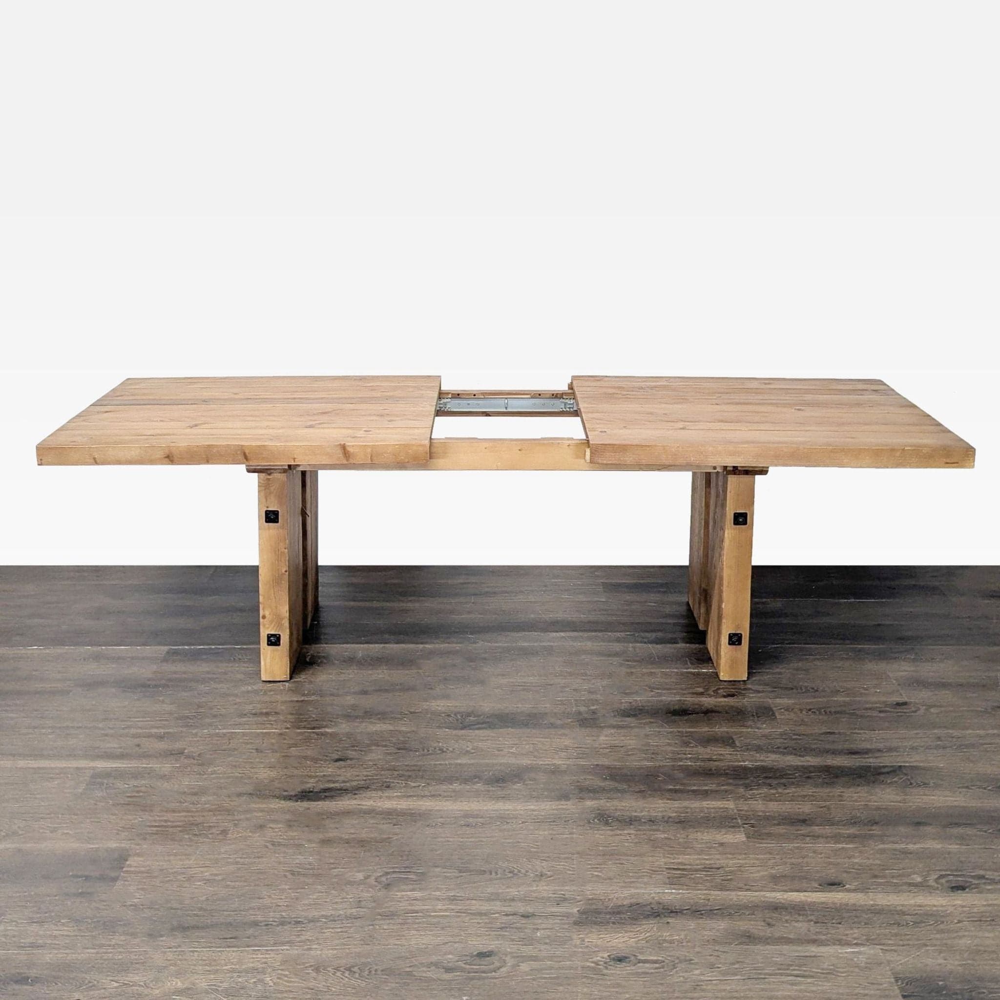 Pottery Barn Rustic Extendable Dining Table - Thumbnail 2