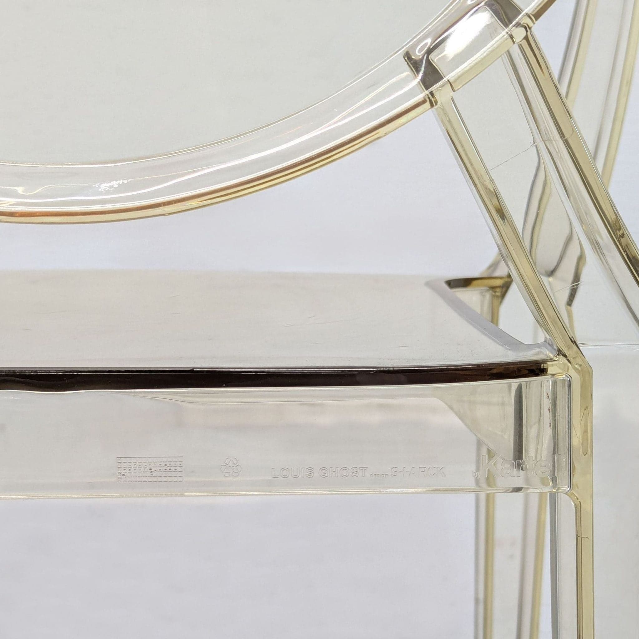 Acrylic Dining Armchair - Thumbnail 9