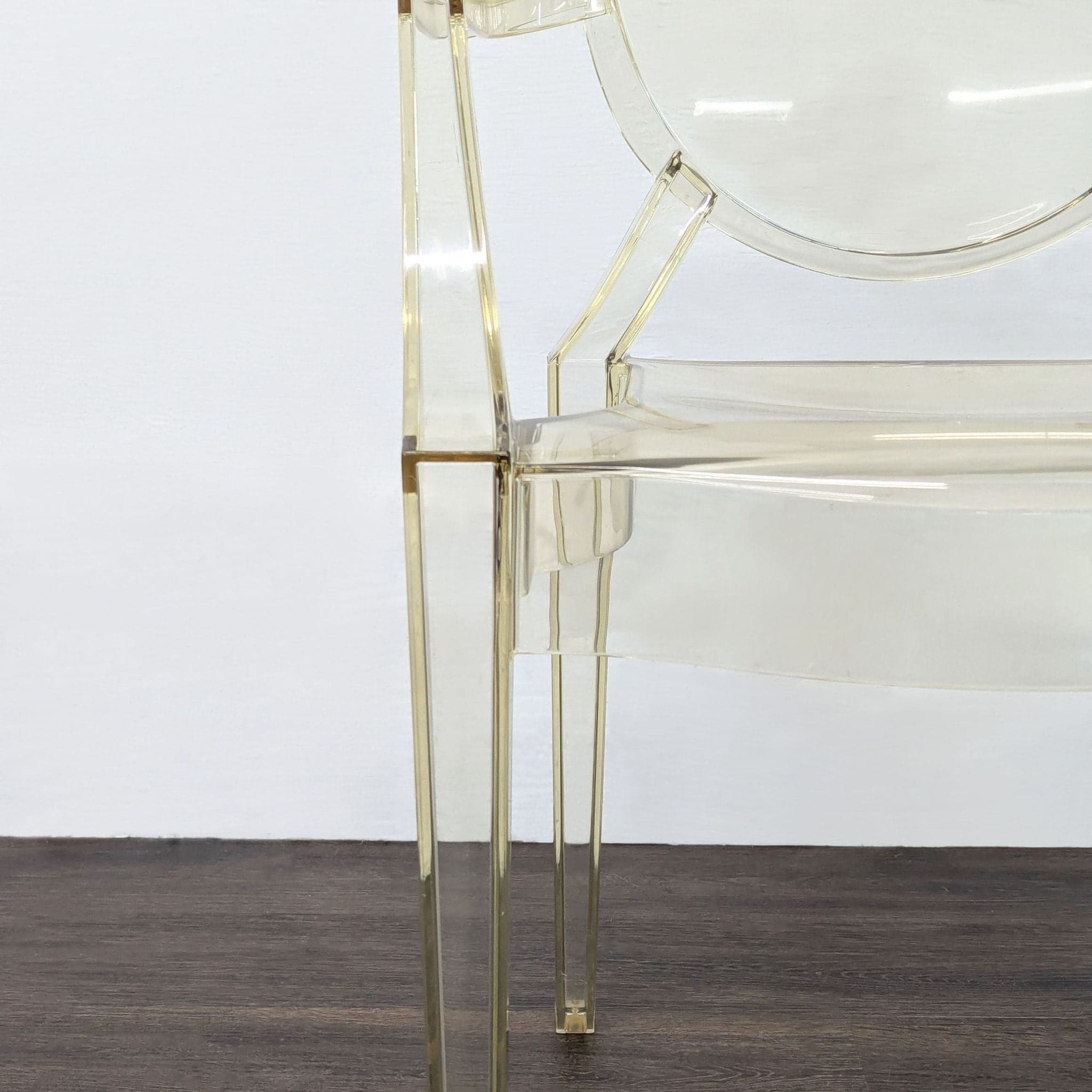 Acrylic Dining Armchair - Thumbnail 6