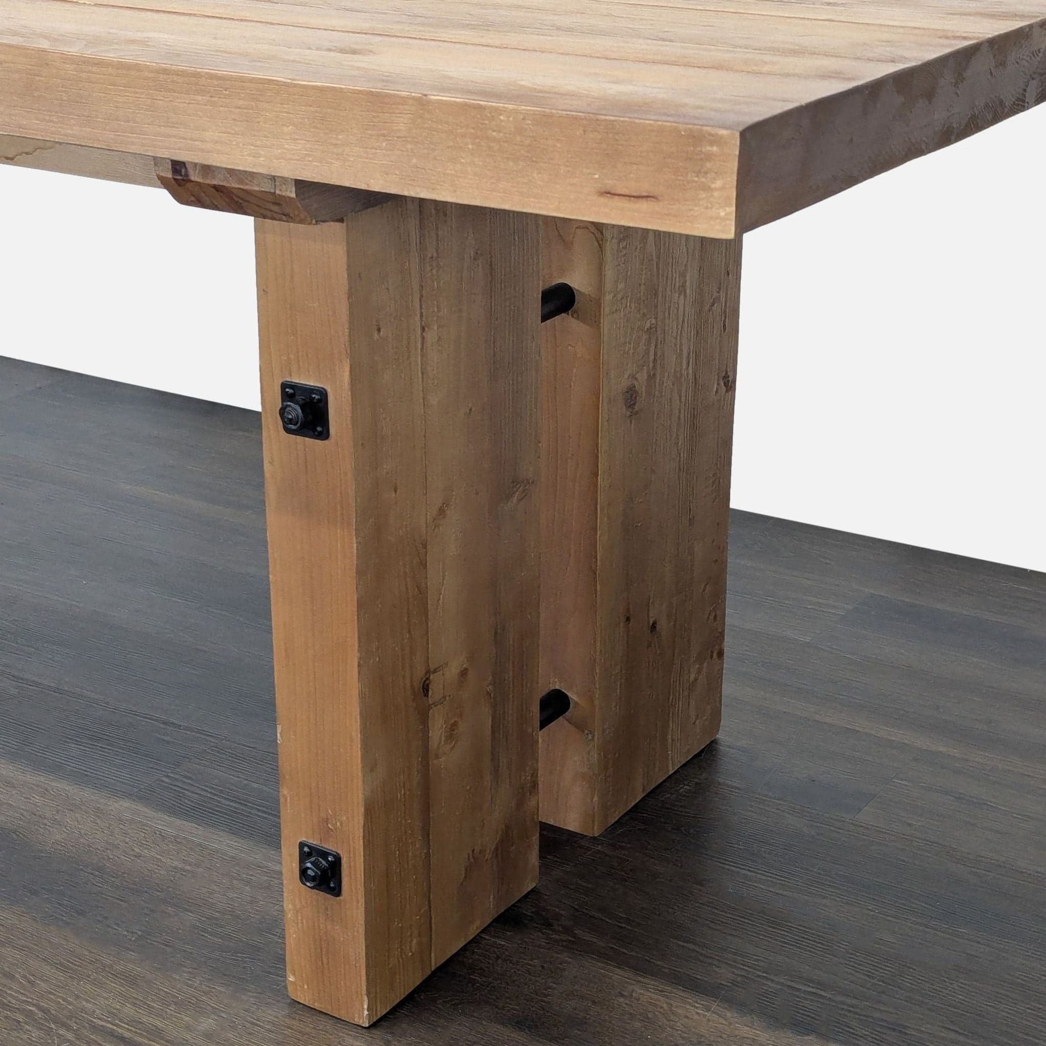 Pottery Barn Rustic Extendable Dining Table - Thumbnail 5