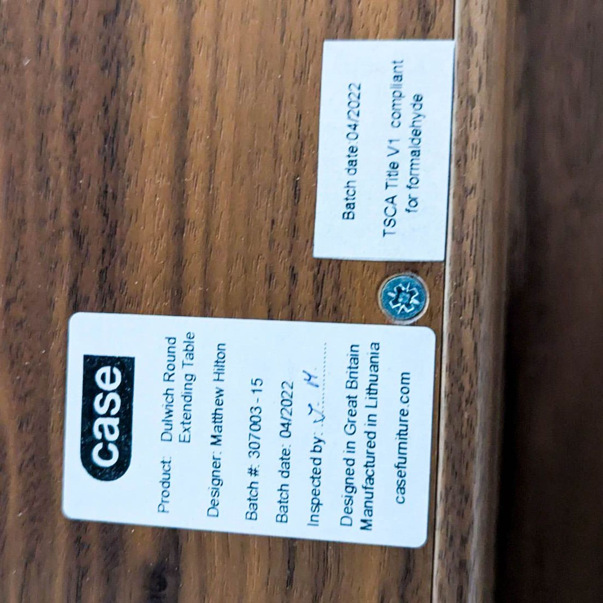 Case Furniture Dulwich Extension Dining Table - Thumbnail 10