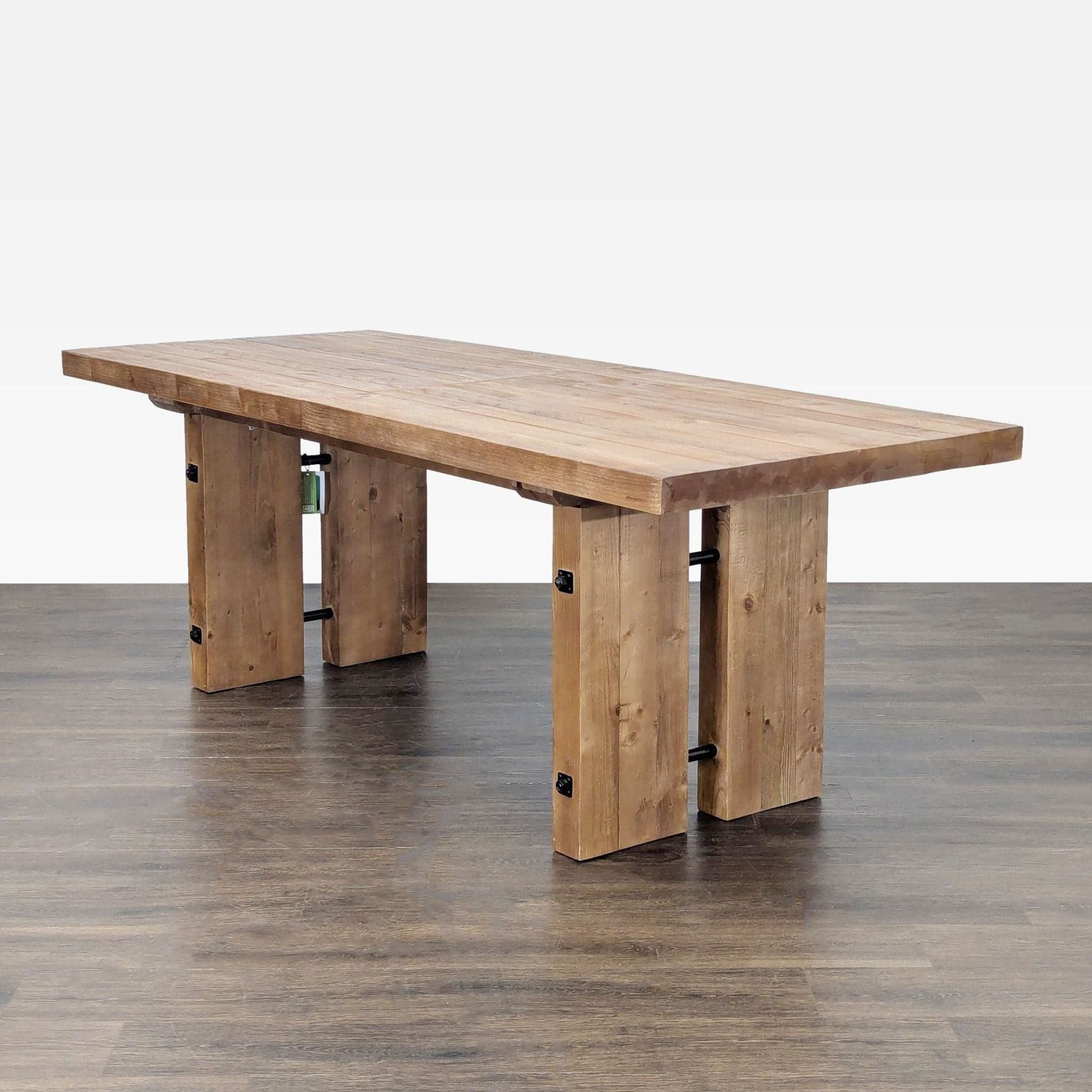 Pottery Barn Rustic Extendable Dining Table - Thumbnail 8