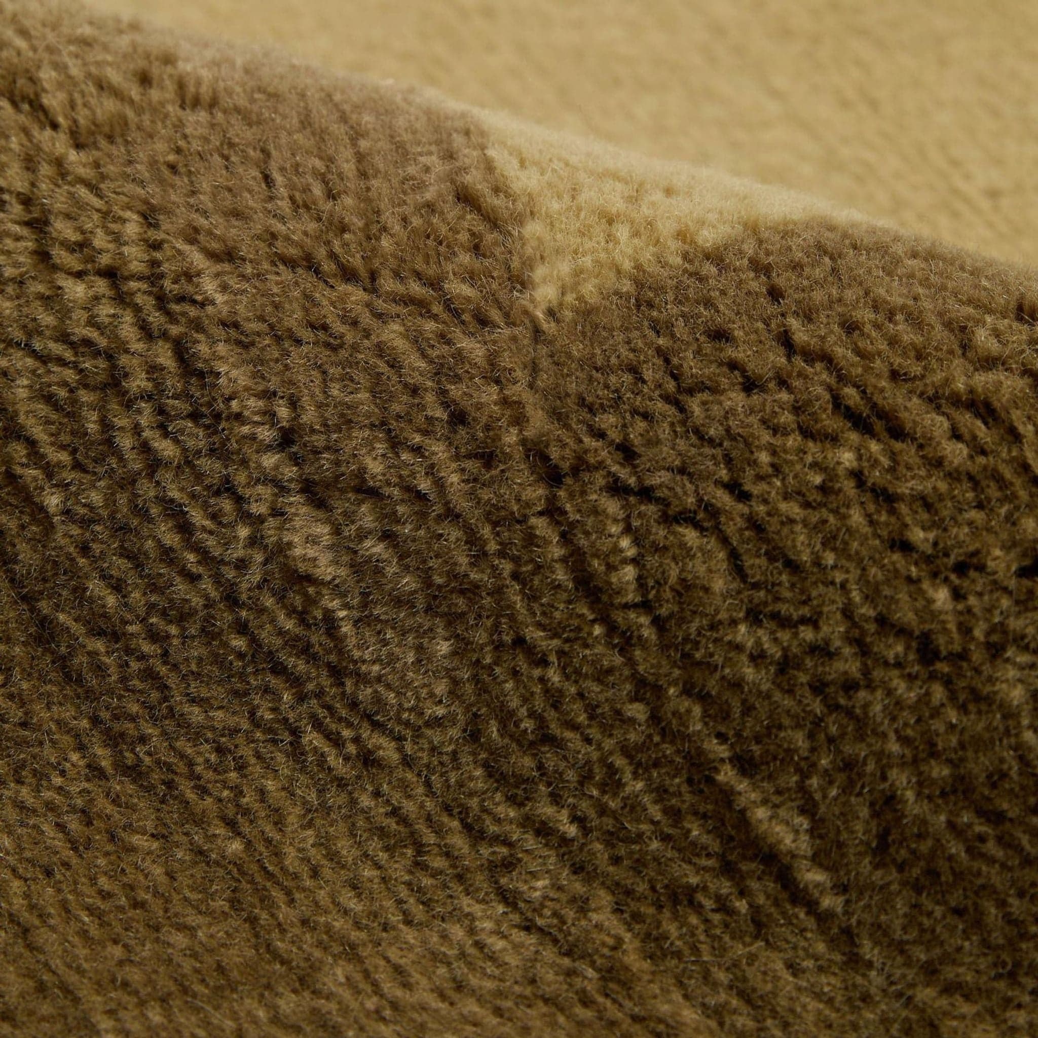 Lulu and Georgia Deller Modern Beige and Brown Wool Area Rug - Thumbnail 3