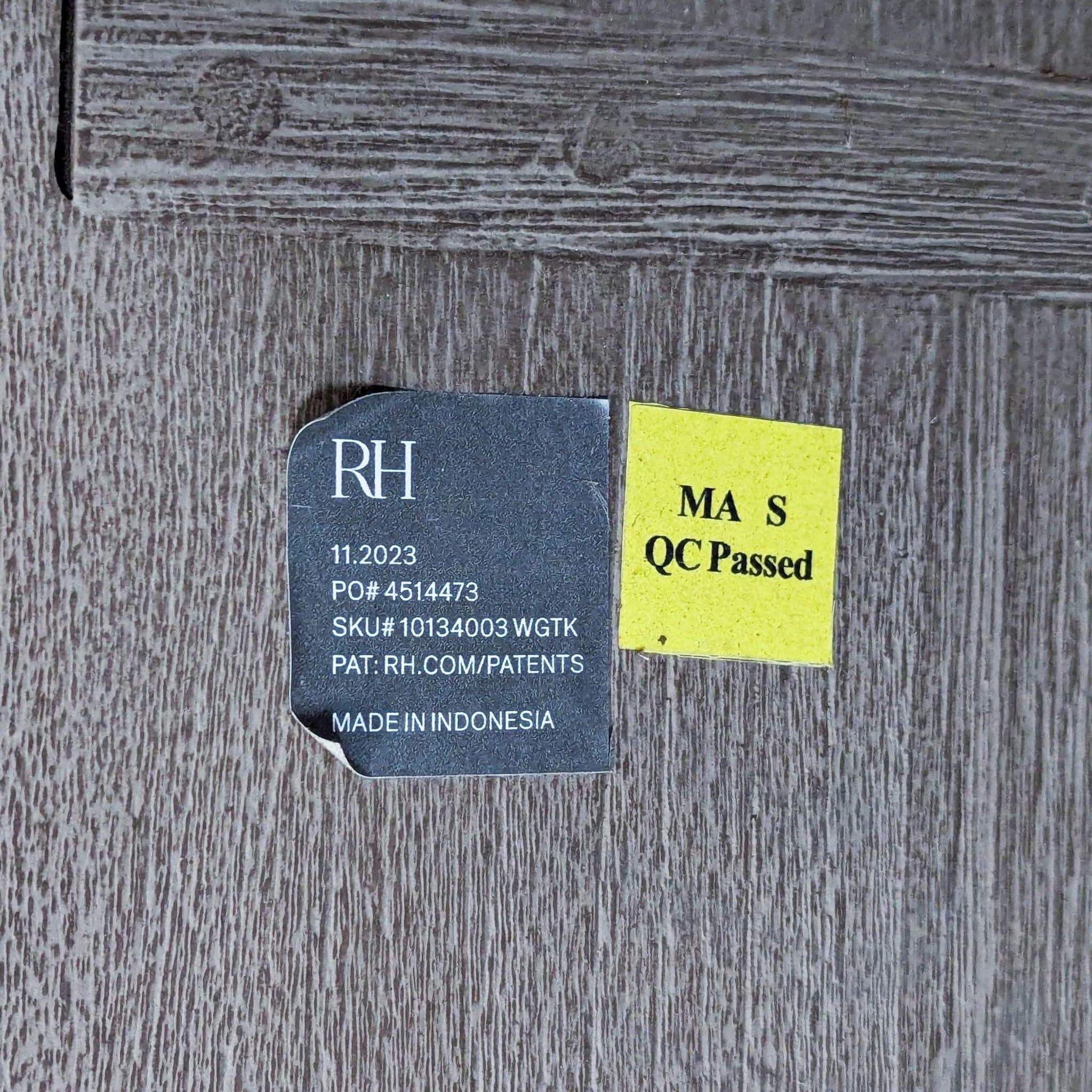 Restoration Hardware Matira Modern Gray Wood Outdoor Side Table - Thumbnail 6