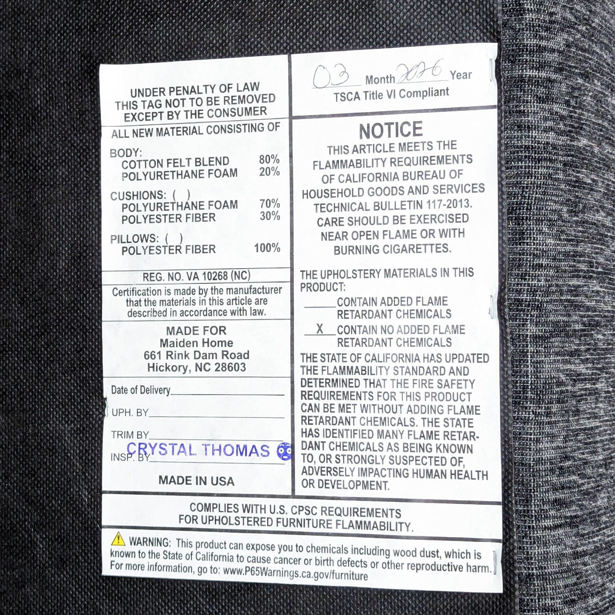 Maiden Home Breuer Modern Dark Gray Sectional with Ottoman and Pillows - Thumbnail 10