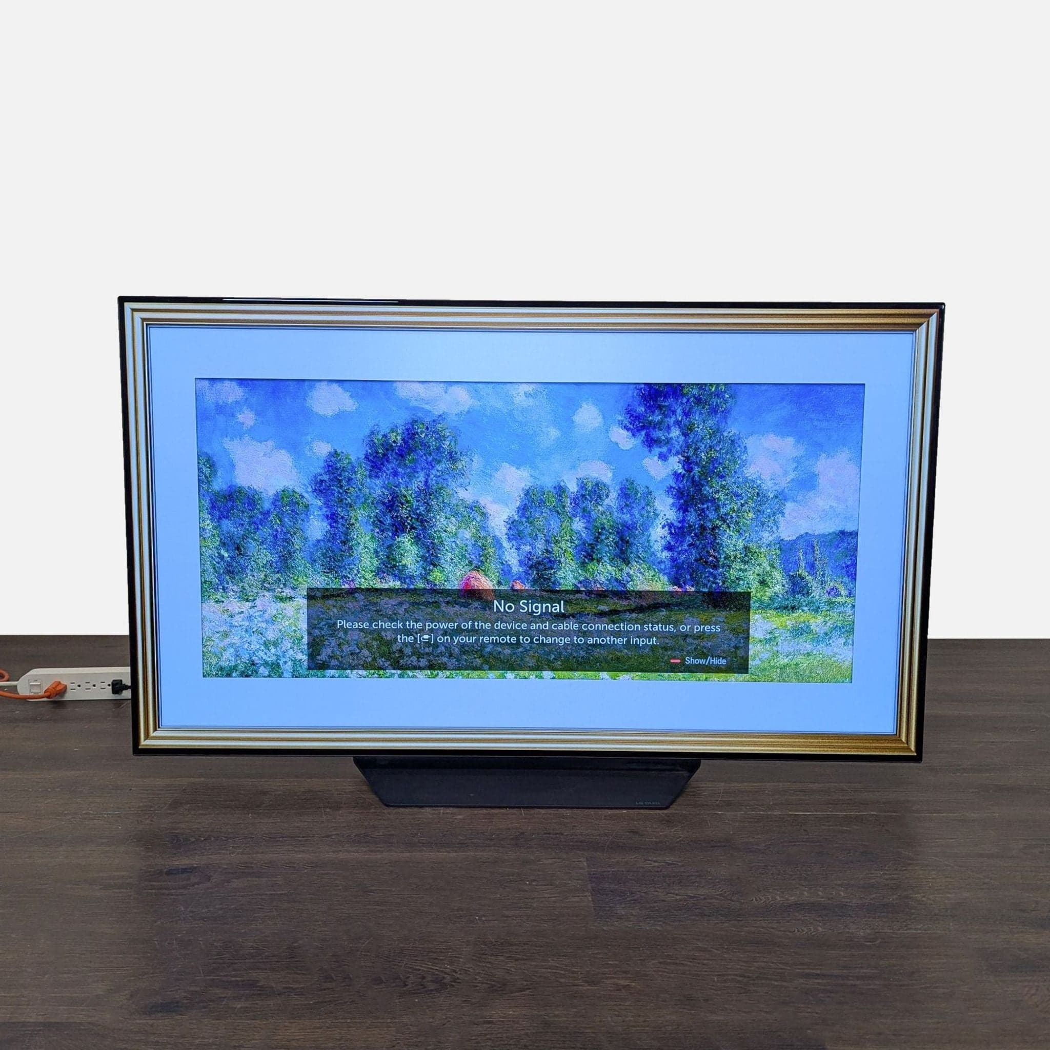 LG 55-Inch Flat Screen TV with Stand - Crisp Display, Tested Working - Thumbnail 2