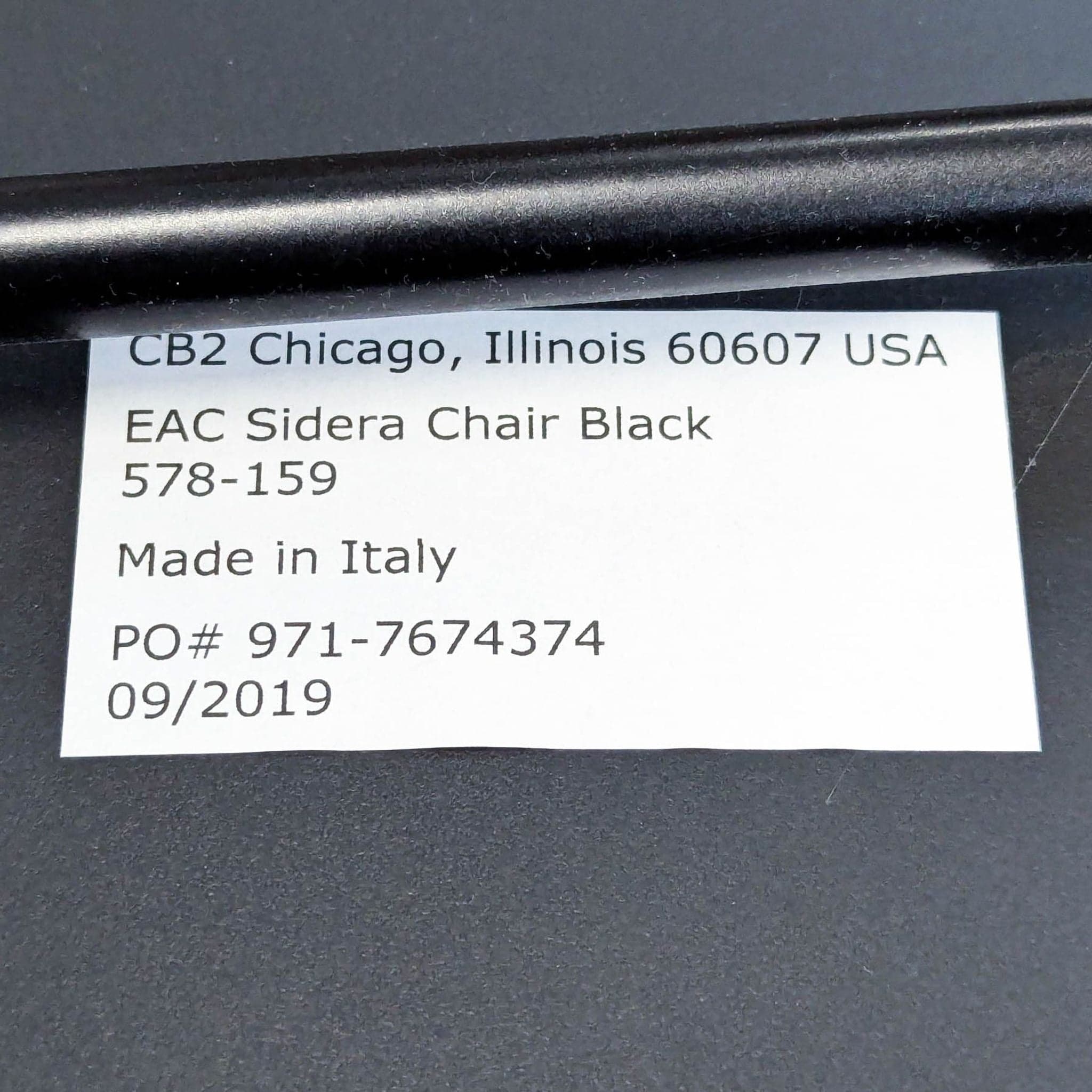 CB2 Sidera Chair - Thumbnail 7