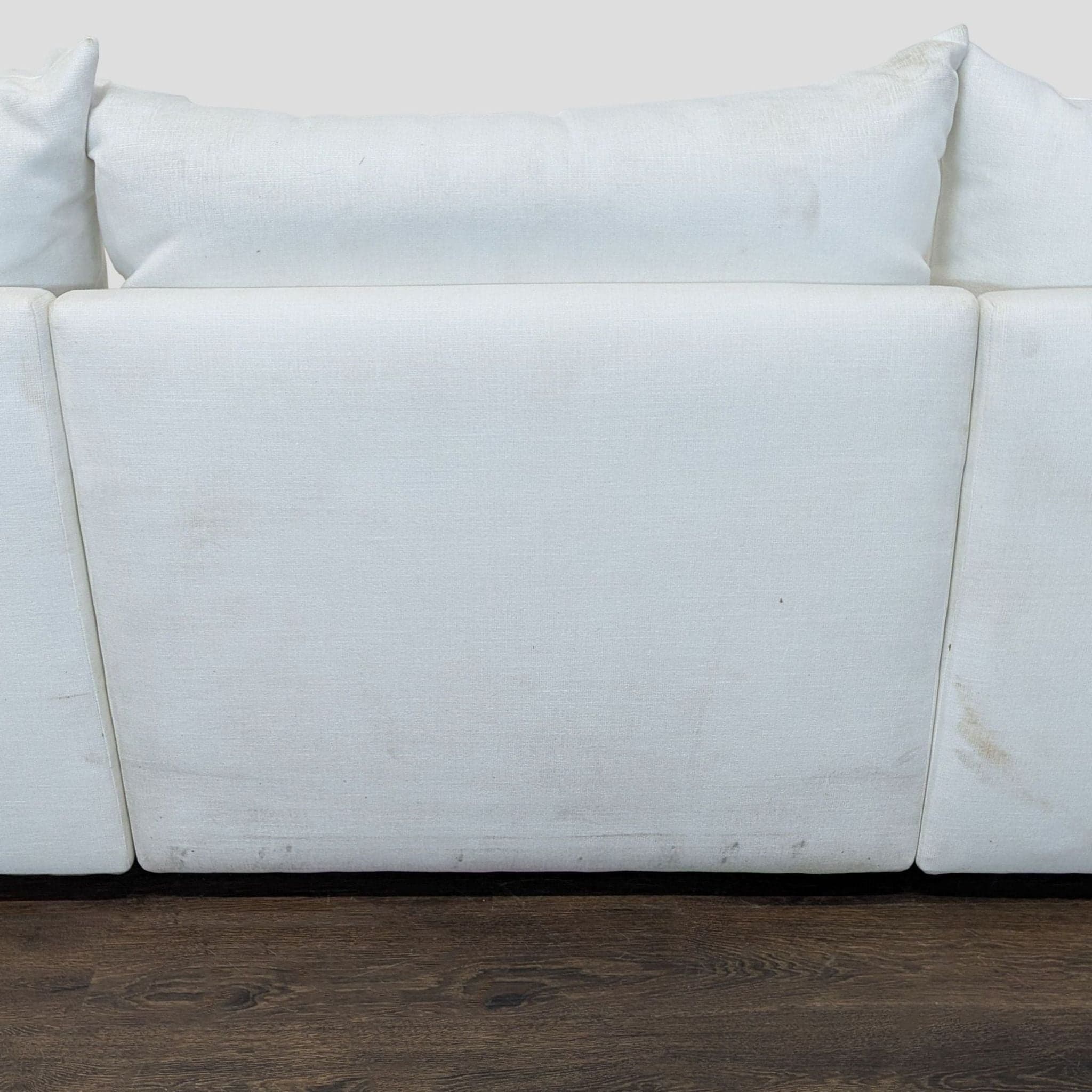 Maiden Home 3-Seat Sofa in White Upholstery - Thumbnail 6