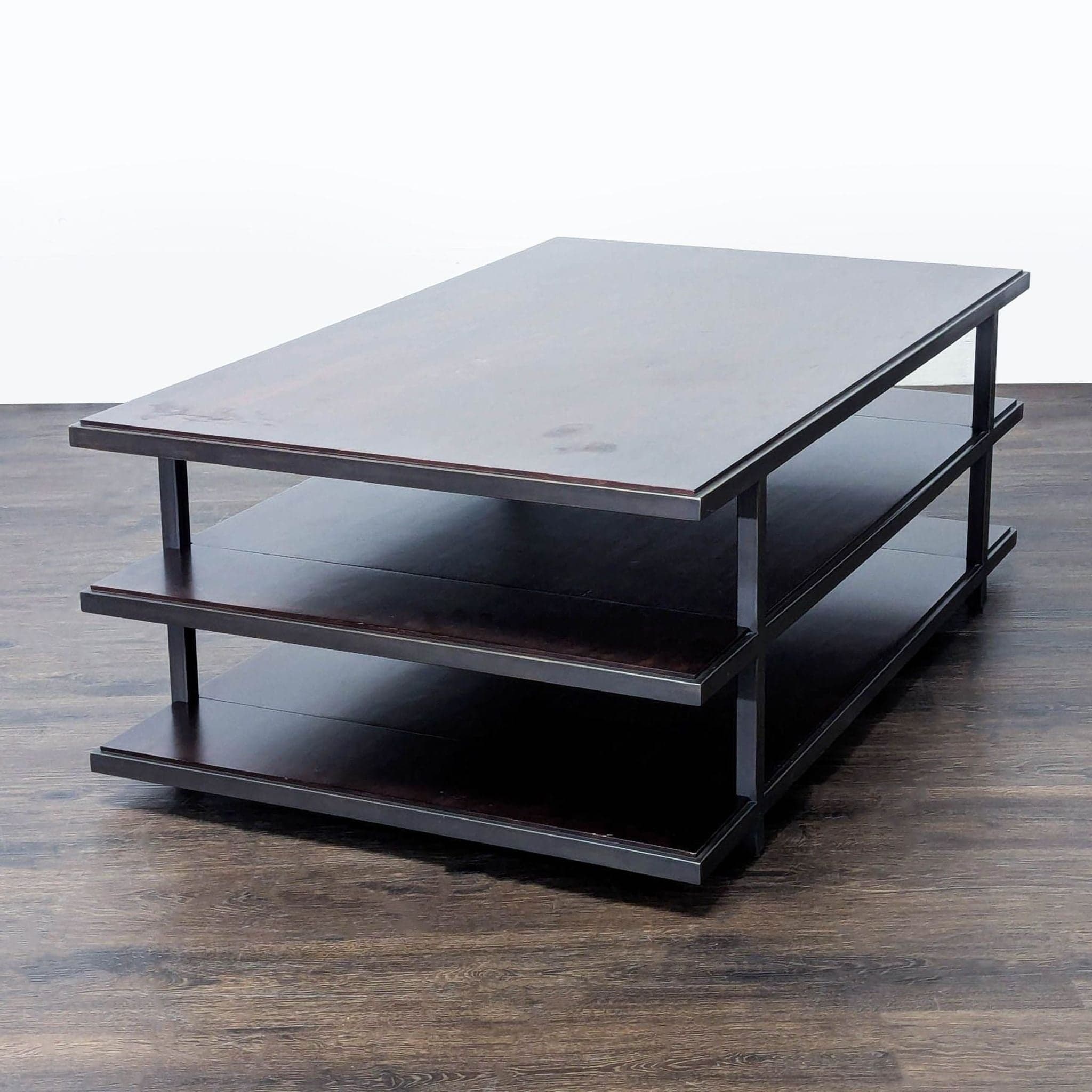 Restoration Hardware Three Tier Coffee Table - Thumbnail 2