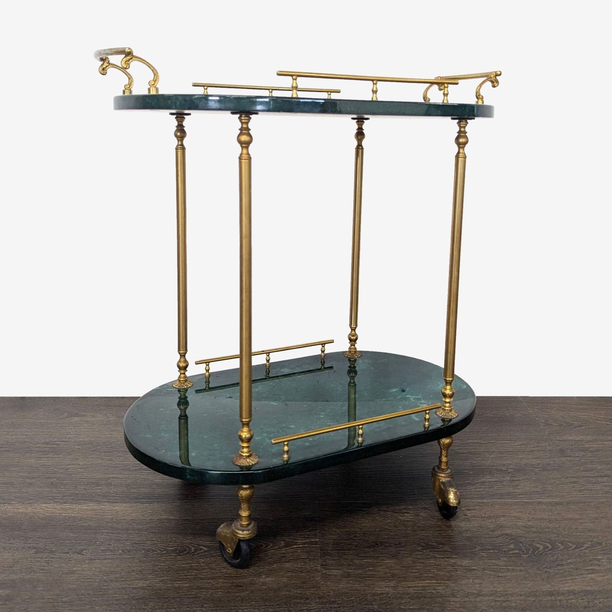 Aldo Tura Bar Cart - Thumbnail 3