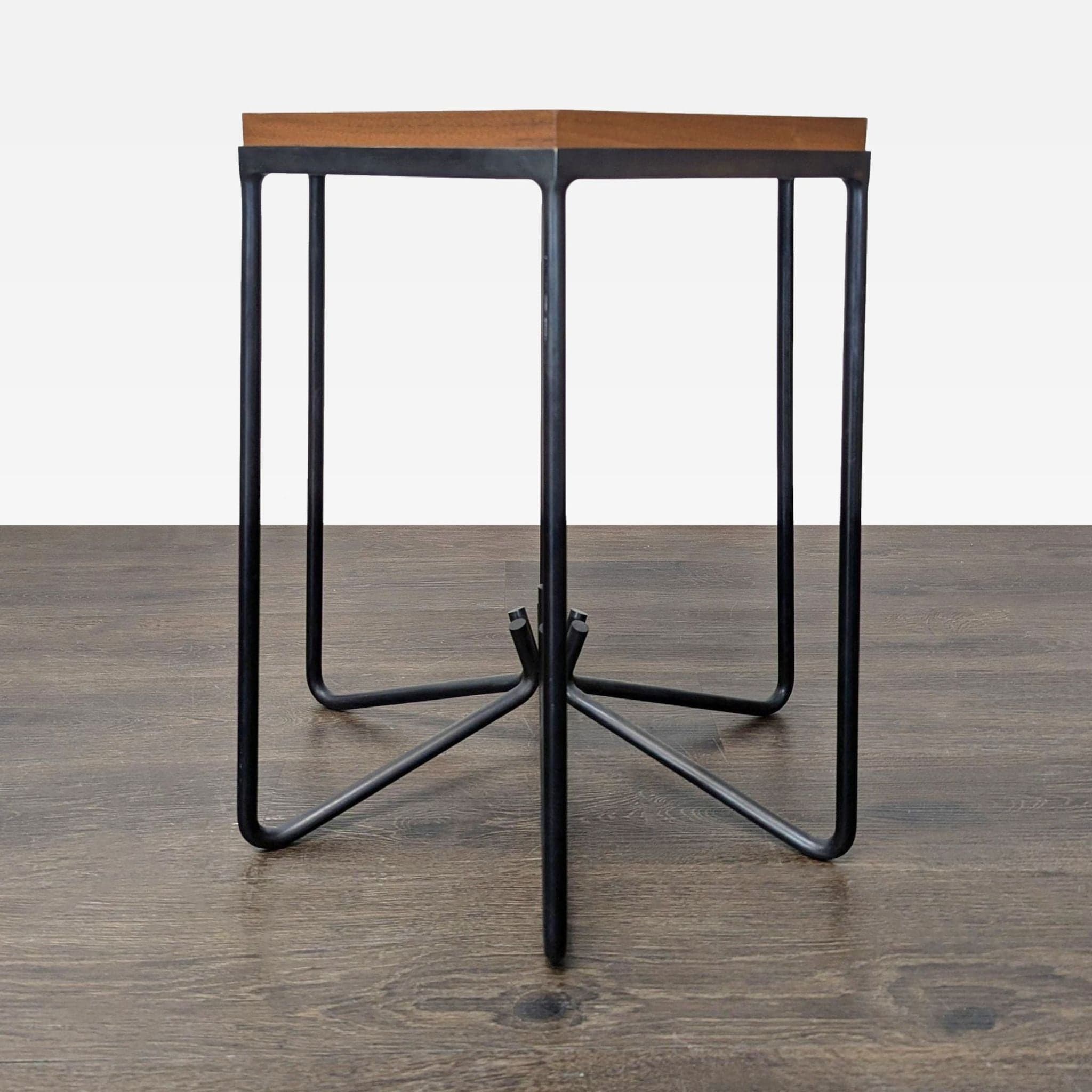 Hexagon Top Side Table - Thumbnail 2