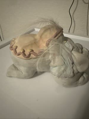 Dreamsicle Elephants Trunkful of Love Figurine by Kristin 1997 - Thumbnail 2