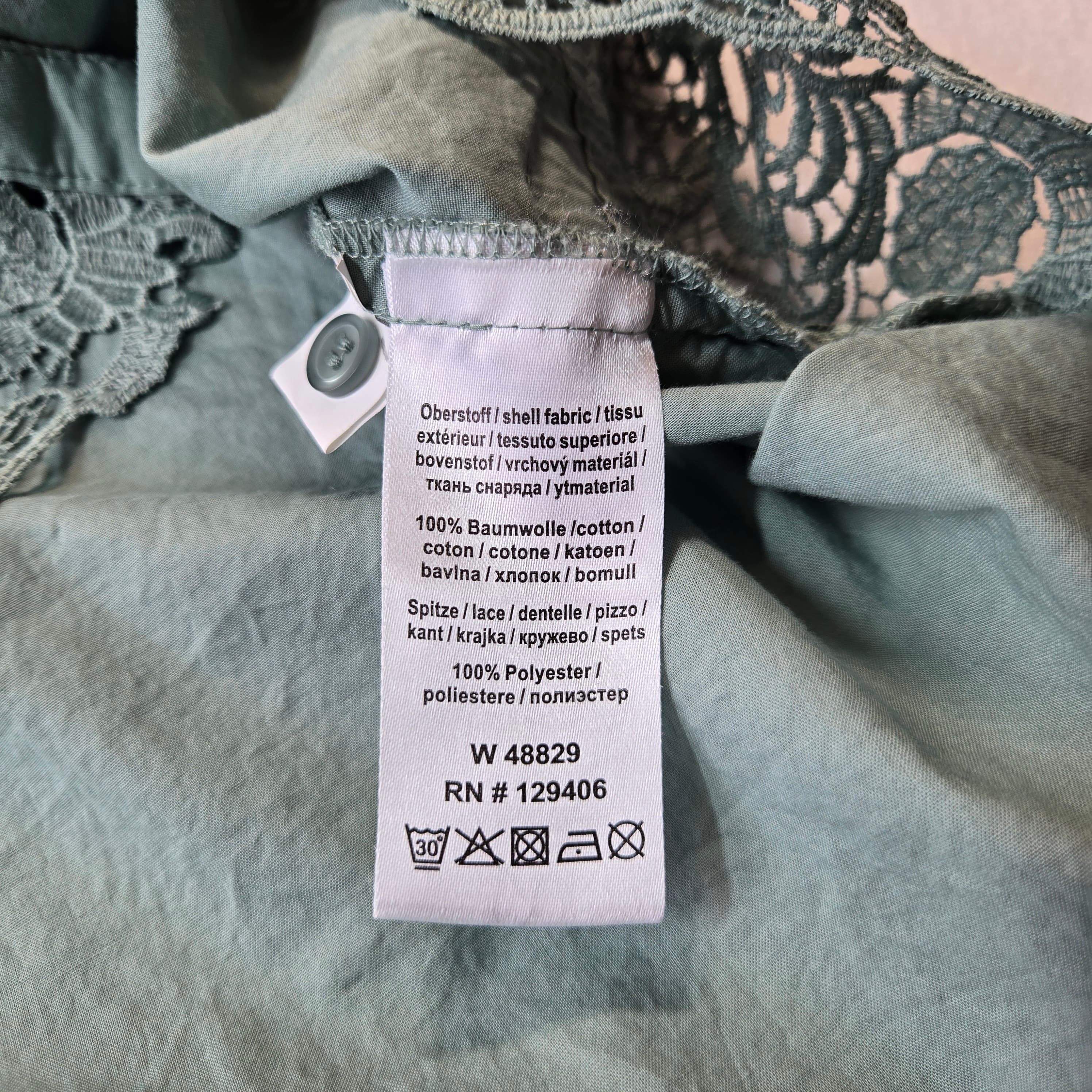 Women's Lace Trim Tunic Top Size 8 - Thumbnail 4