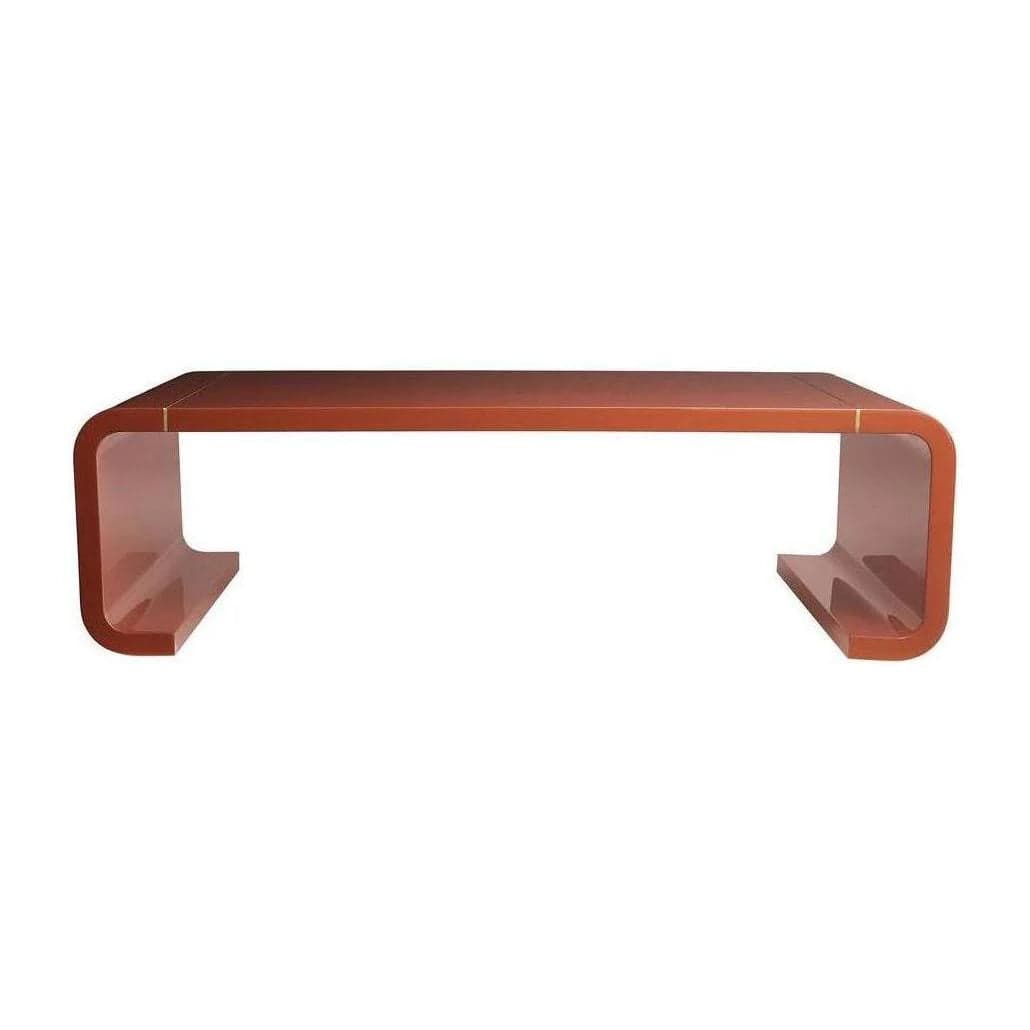 Designers Home Turnley Paprika Laquer Cocktail Table FFE-1397 - Thumbnail 2
