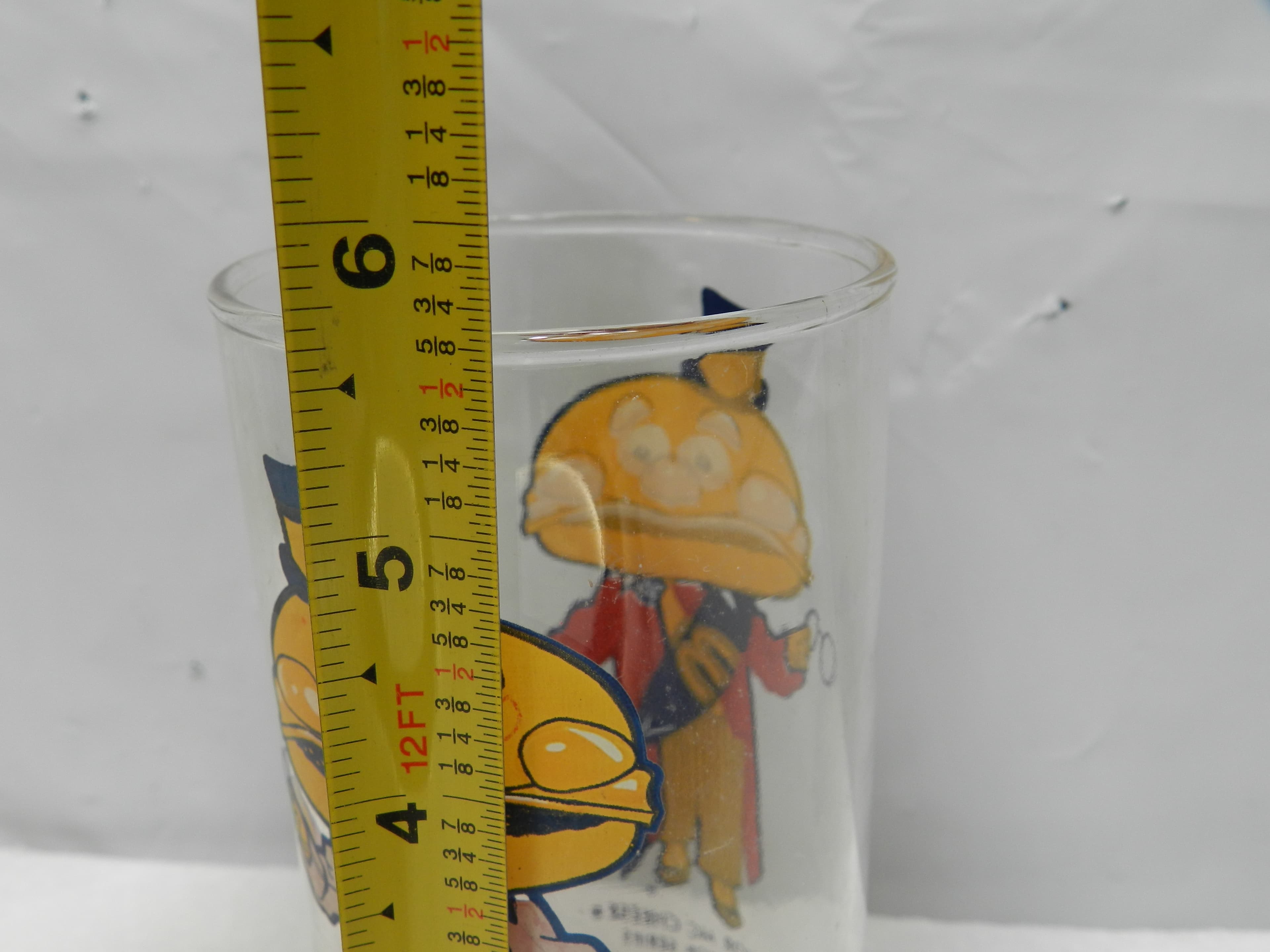 Vintage 1970s McDonald's Collector Series Glass Tumbler Mayor McCheese  (M94S) - Thumbnail 5