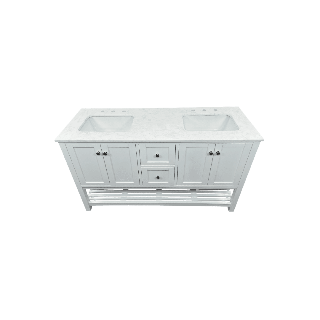 Kitchen Bath Collection Lakeshore Double Bathroom Vanity - Thumbnail 4