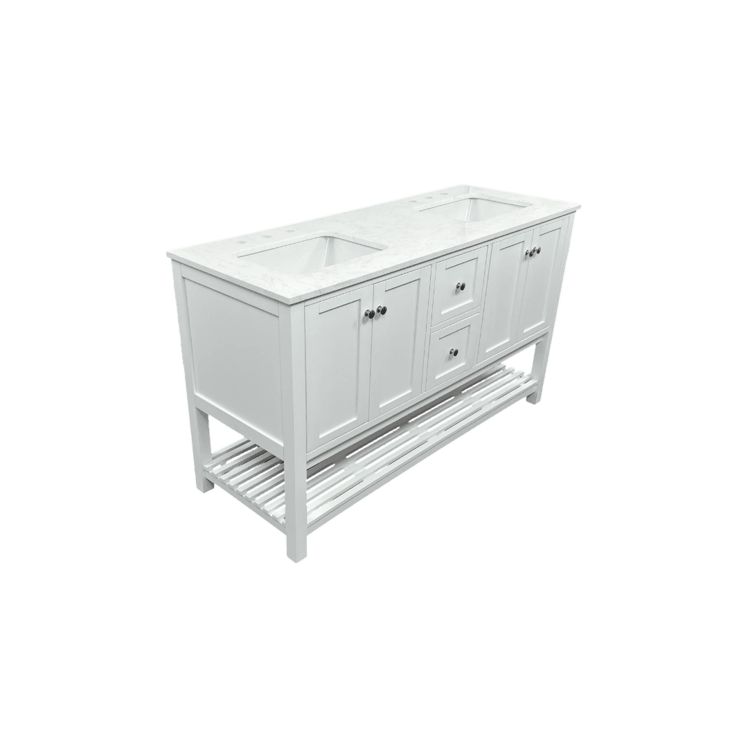 Kitchen Bath Collection Lakeshore Double Bathroom Vanity - Thumbnail 5