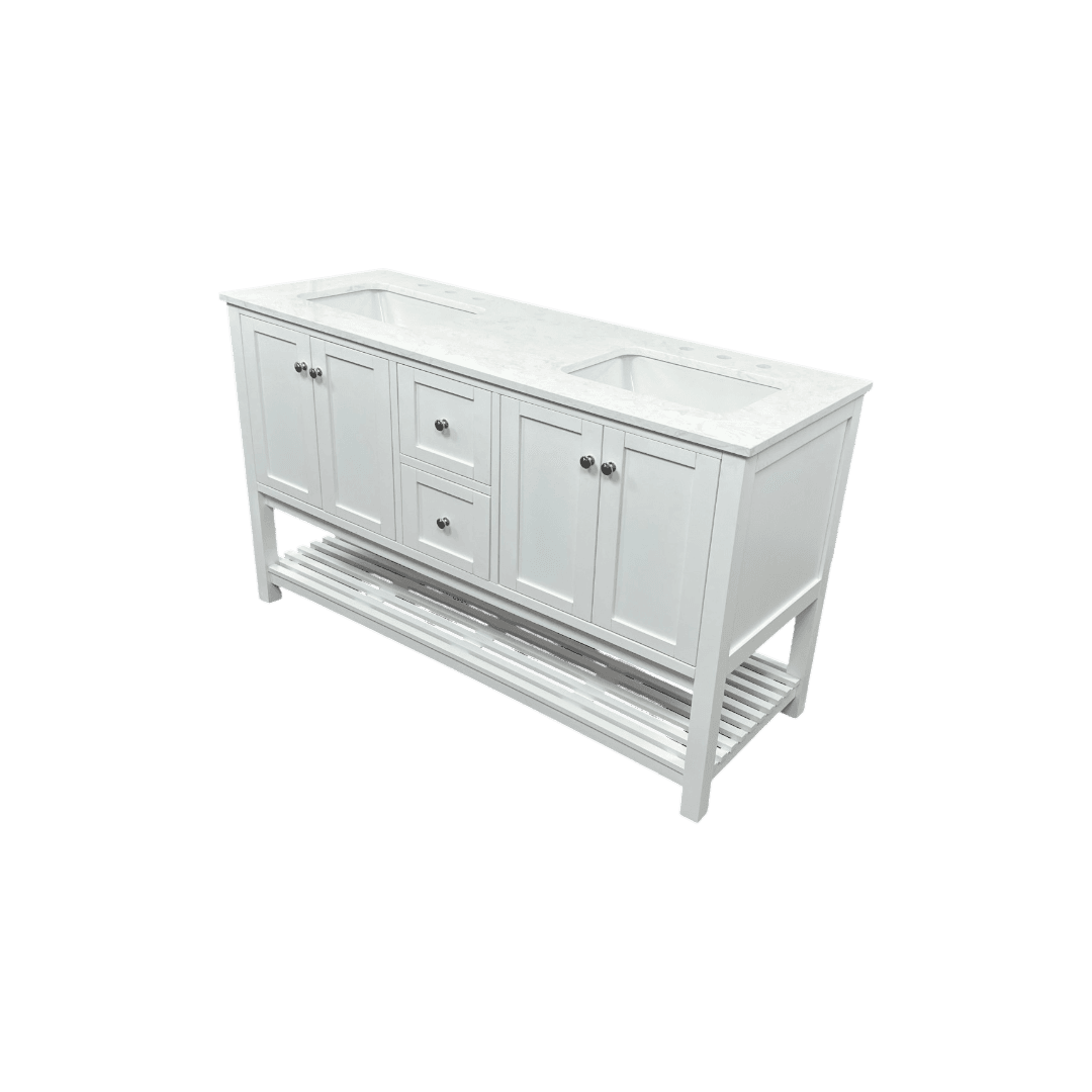 Kitchen Bath Collection Lakeshore Double Bathroom Vanity - Thumbnail 6