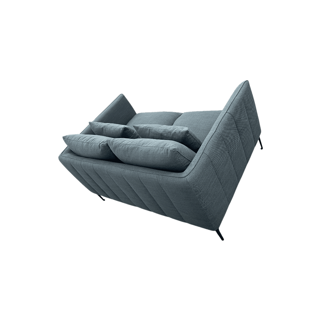AllModern Rae Upholstered Loveseat - Thumbnail 9