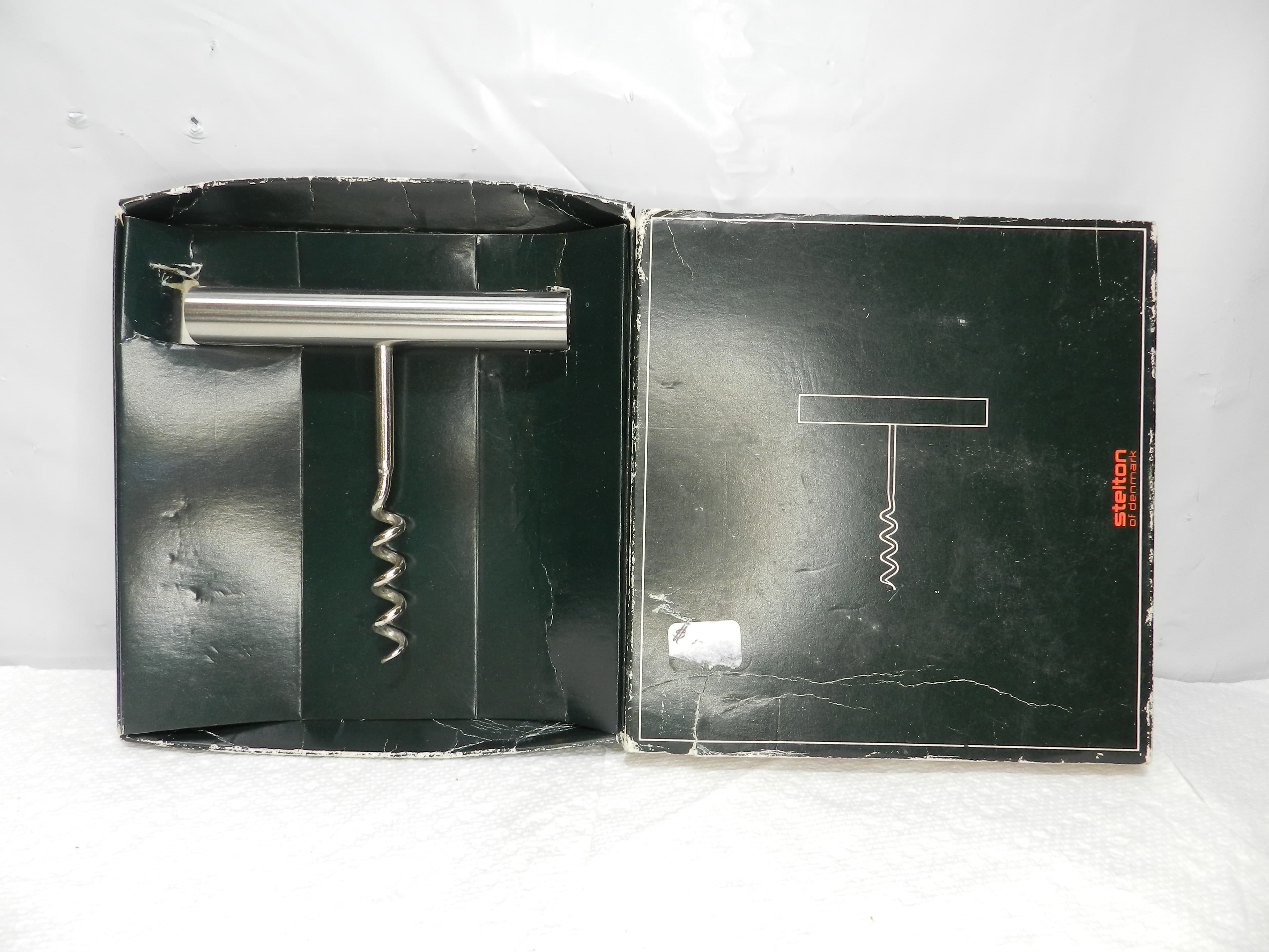 Stelton Of Denmark Cork Screw Stainless 18-8 Art no. 522  (N3S)