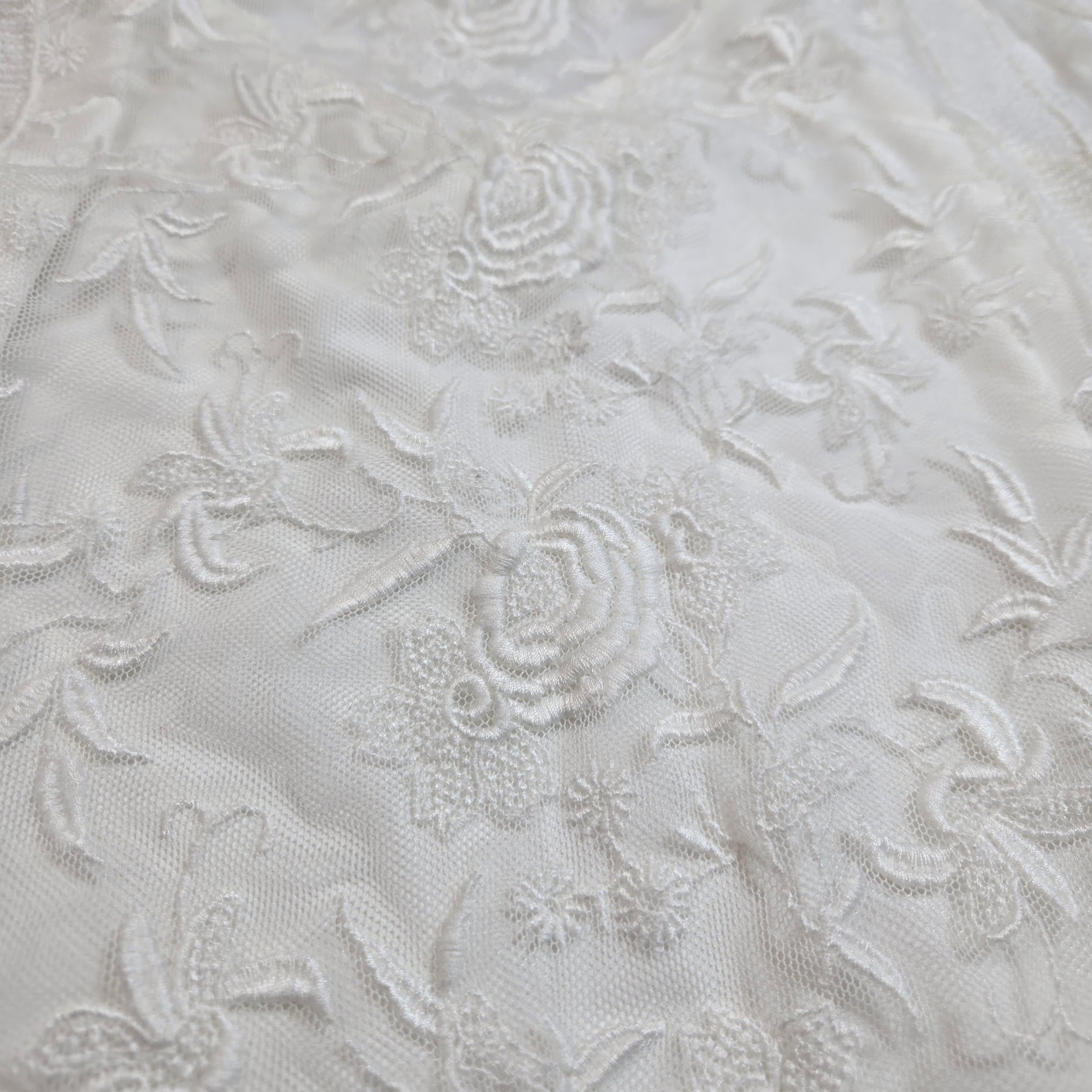 Joie Lace Blouse Ivory Floral Embroidered Size XS NWT - Thumbnail 7