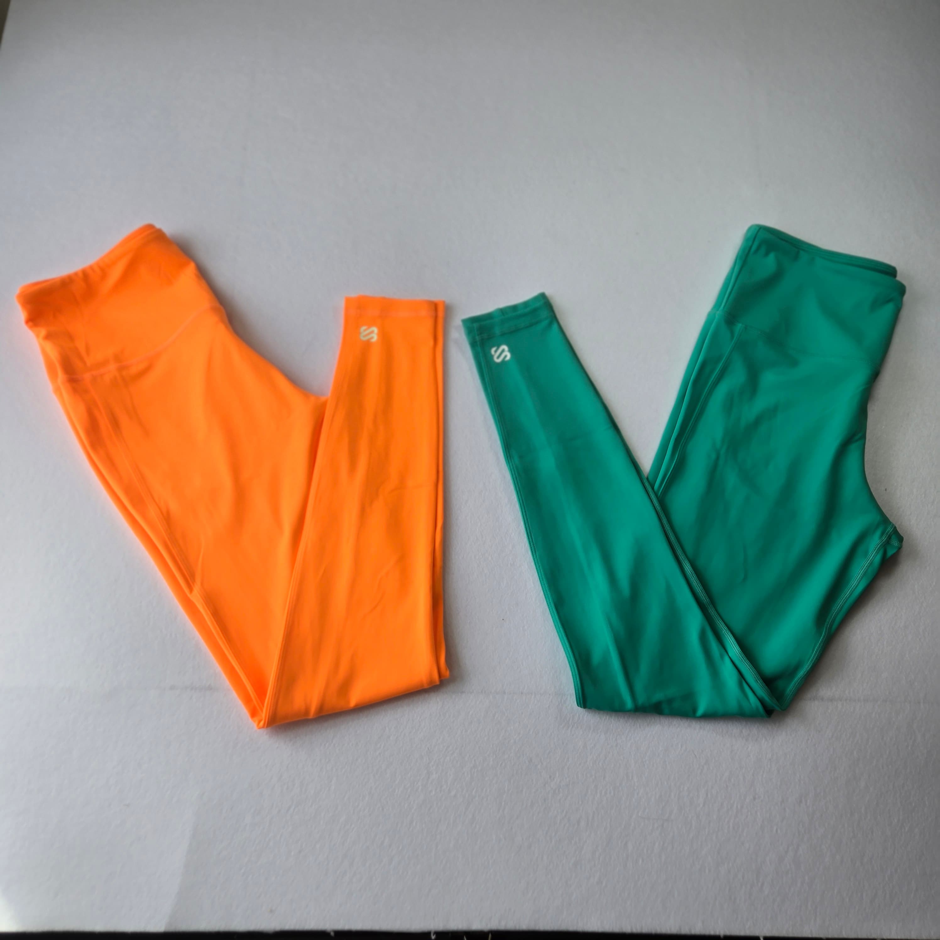 Sharny & Julius XL Leggings Set Orange & Teal - Thumbnail 12